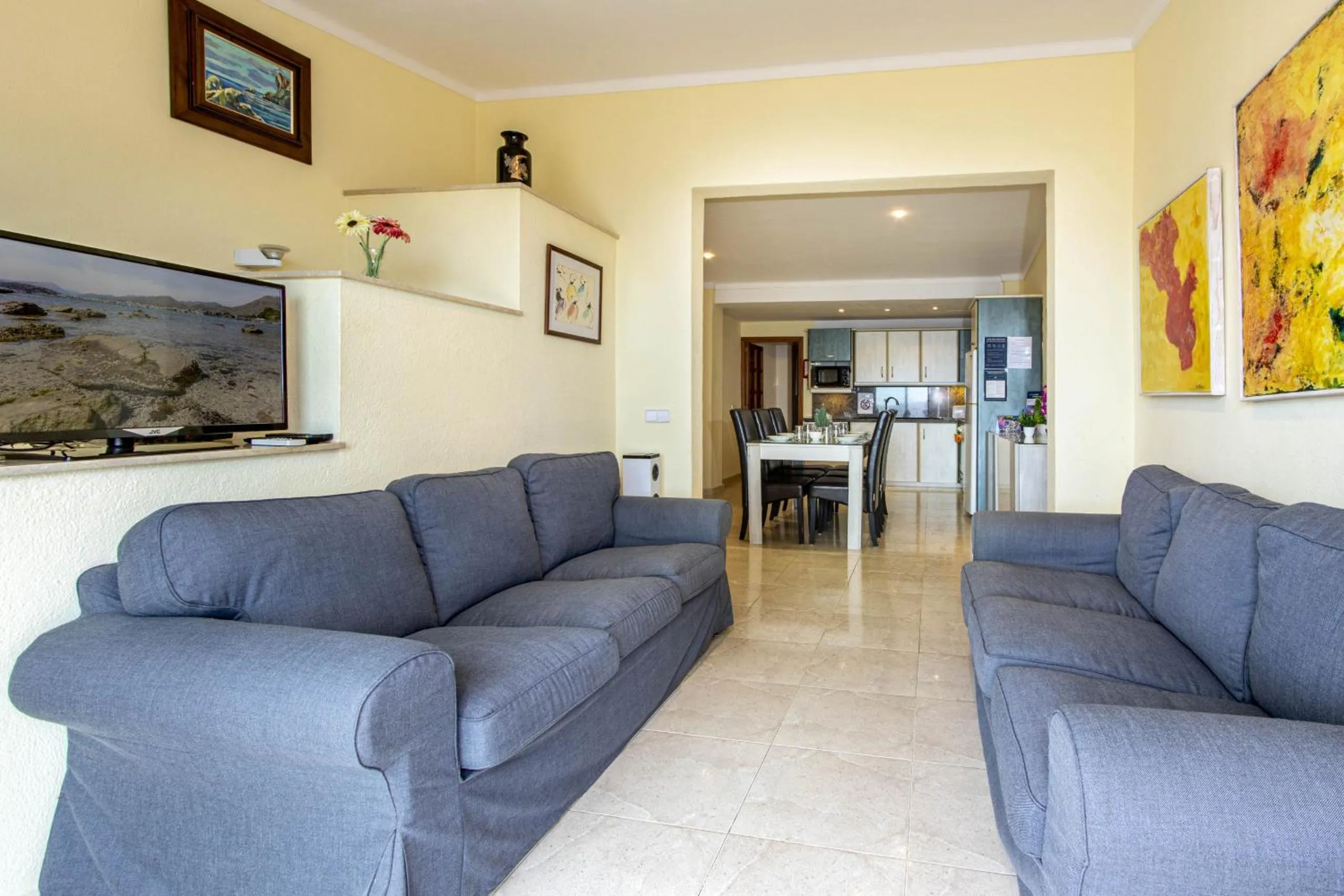 Communal lounge/ TV room in Apartamento DANIELA