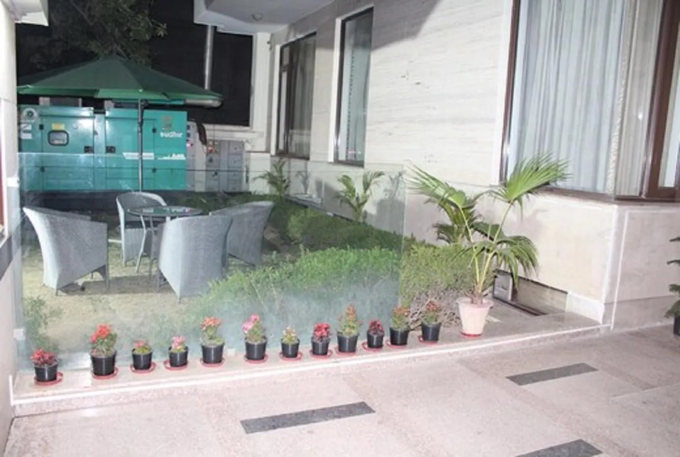 Seating area in Lime Tree Hotel Sushant Lok Gurgaon Sector 29 Next to IFFCO CHOWK metro