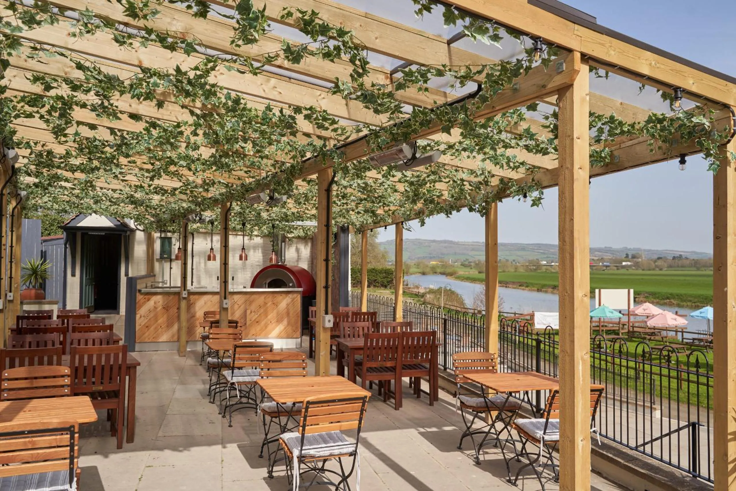 Patio in The Fleet Inn