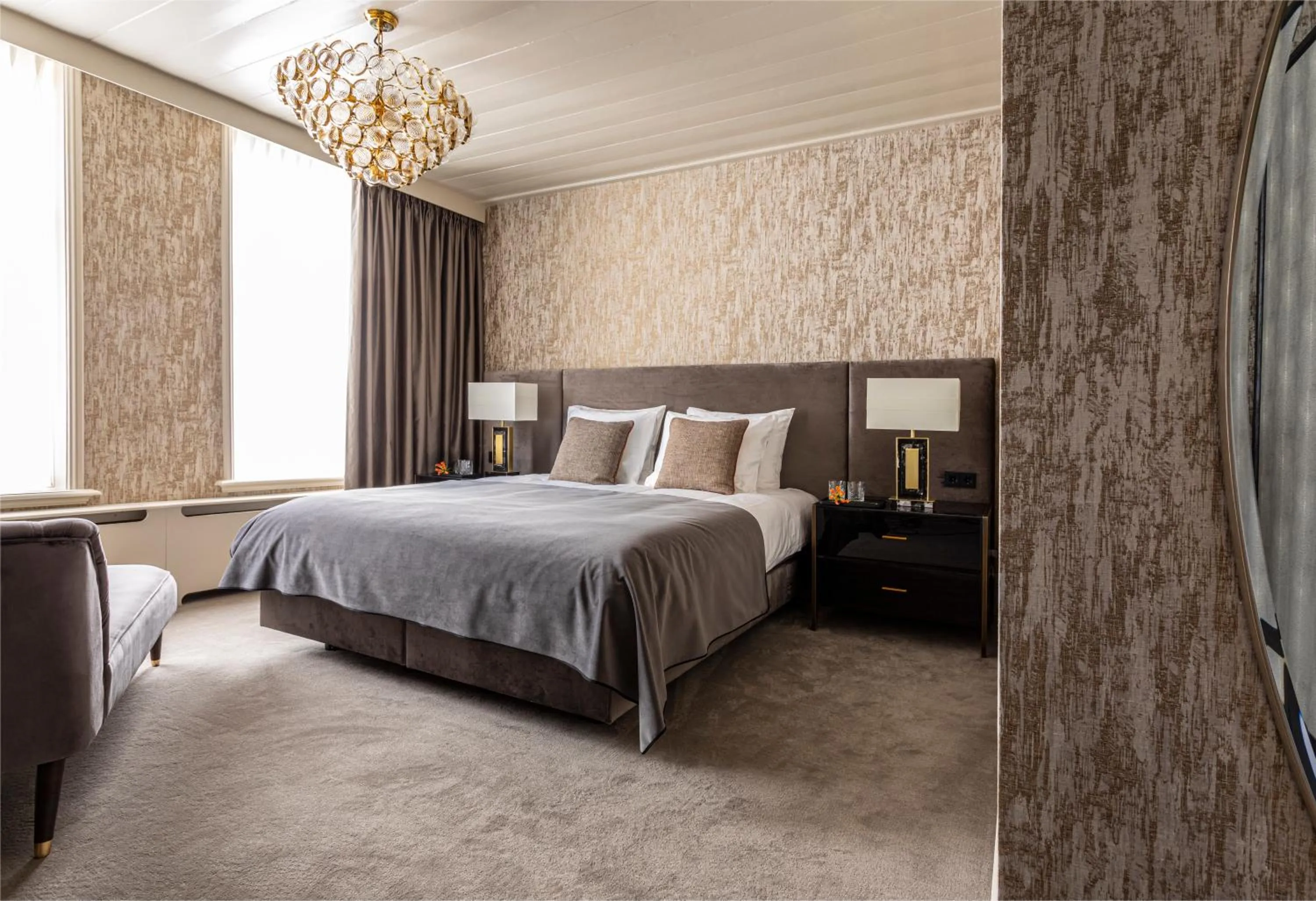 Property building, Bed in Poorter Boutique Hotel Brielle