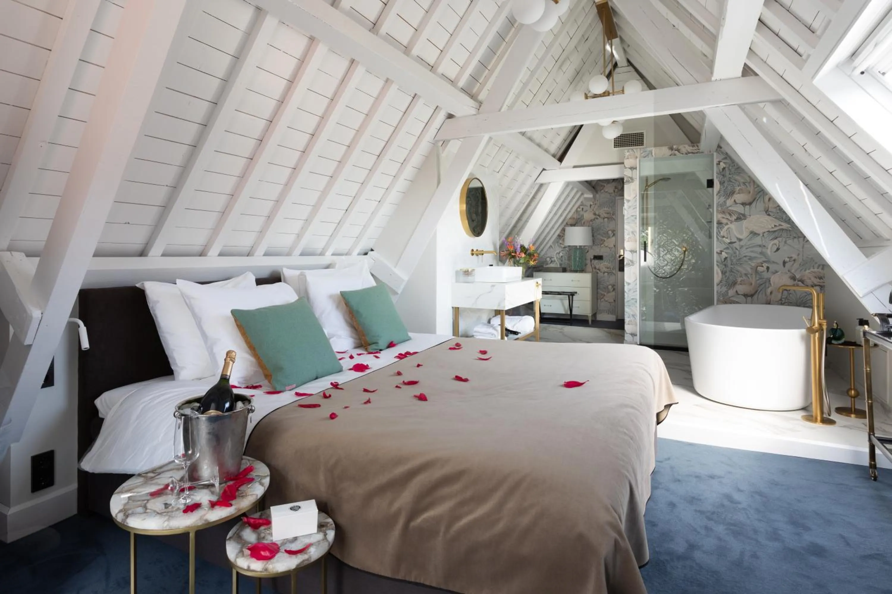 Photo of the whole room, Bed in Poorter Boutique Hotel Brielle