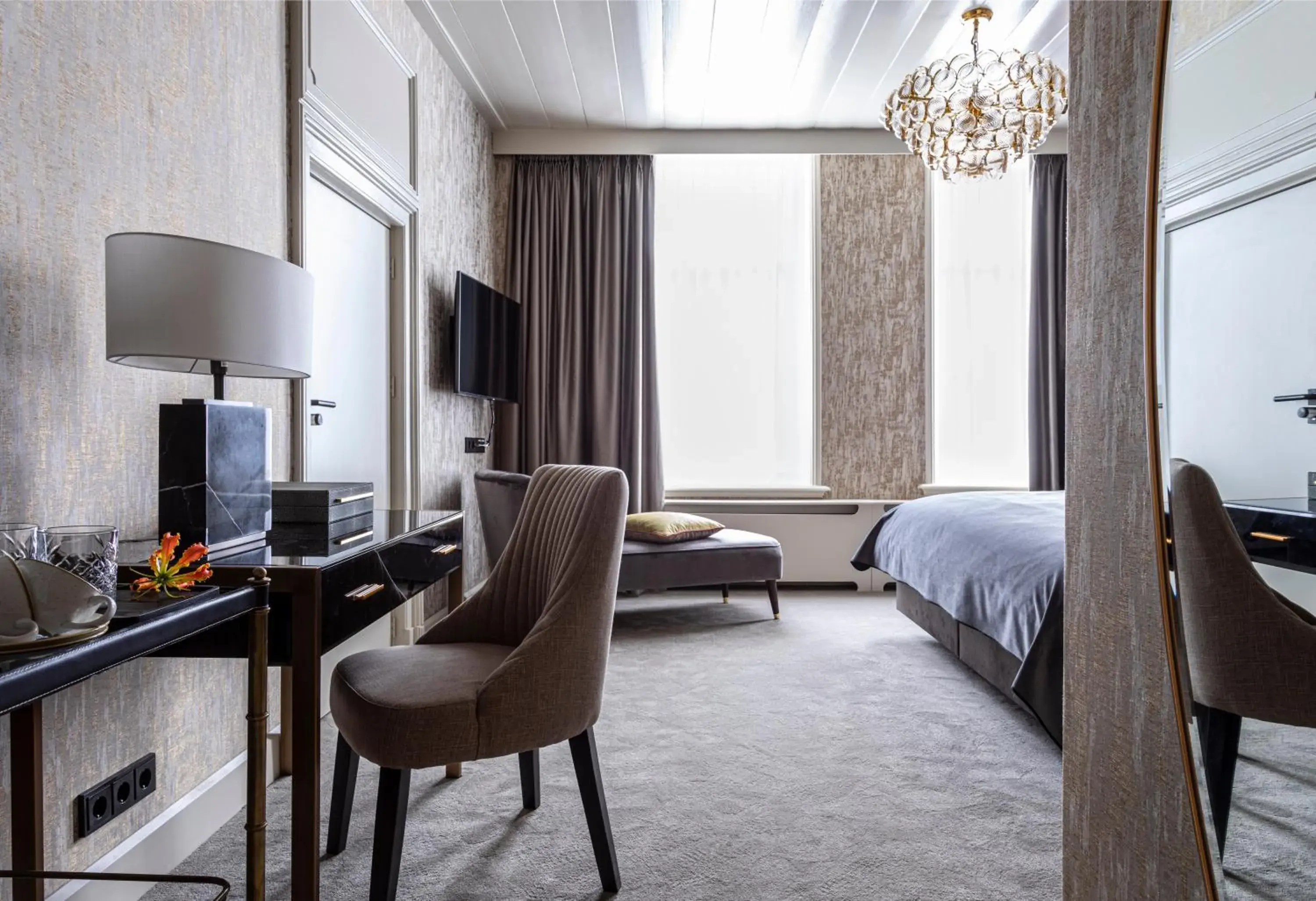 Superior King Room in Poorter Boutique Hotel Brielle Superior King Room in Poorter Boutique Hotel Brielle