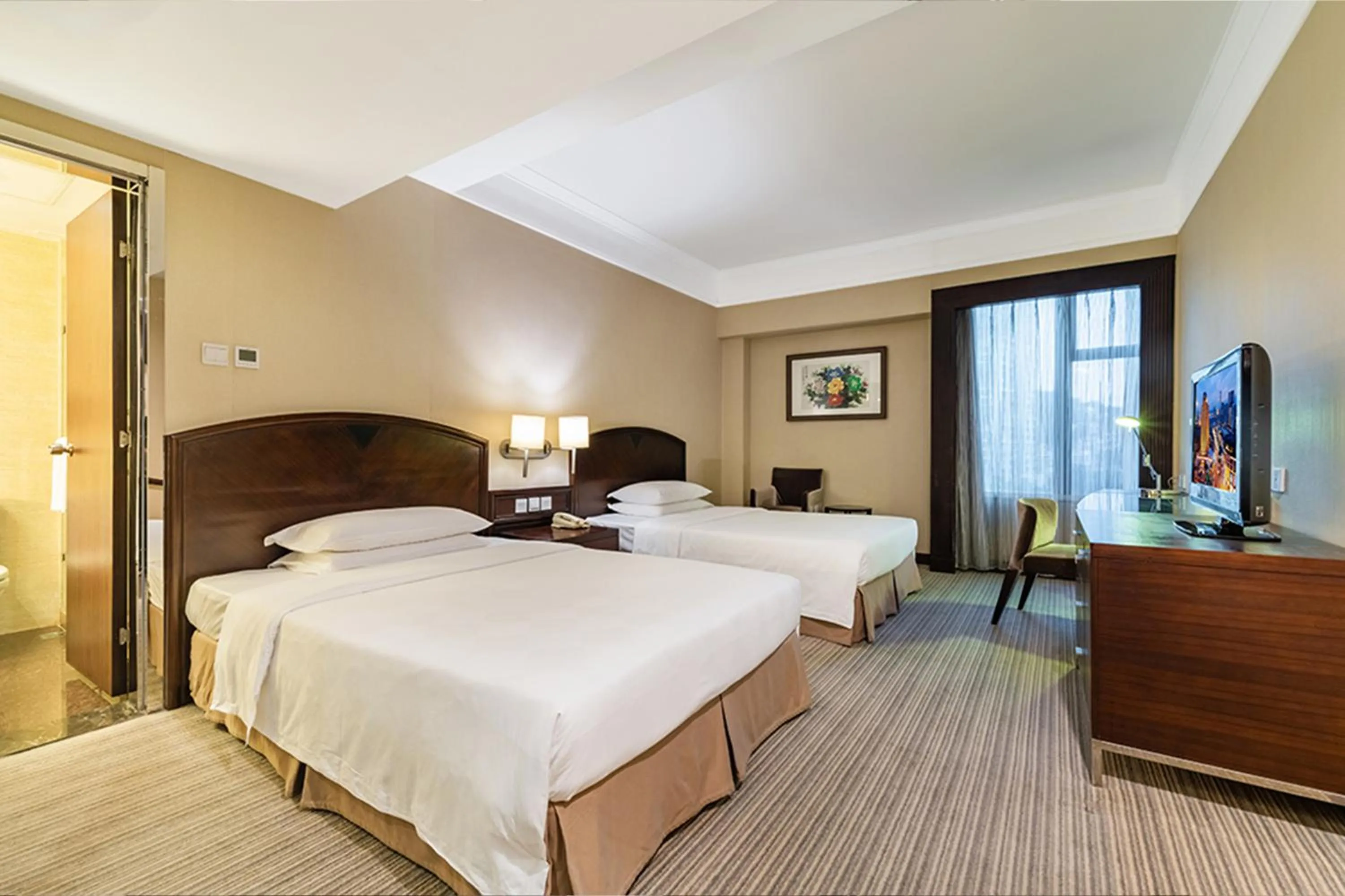 Bed in Millennium Harbourview Hotel Xiamen