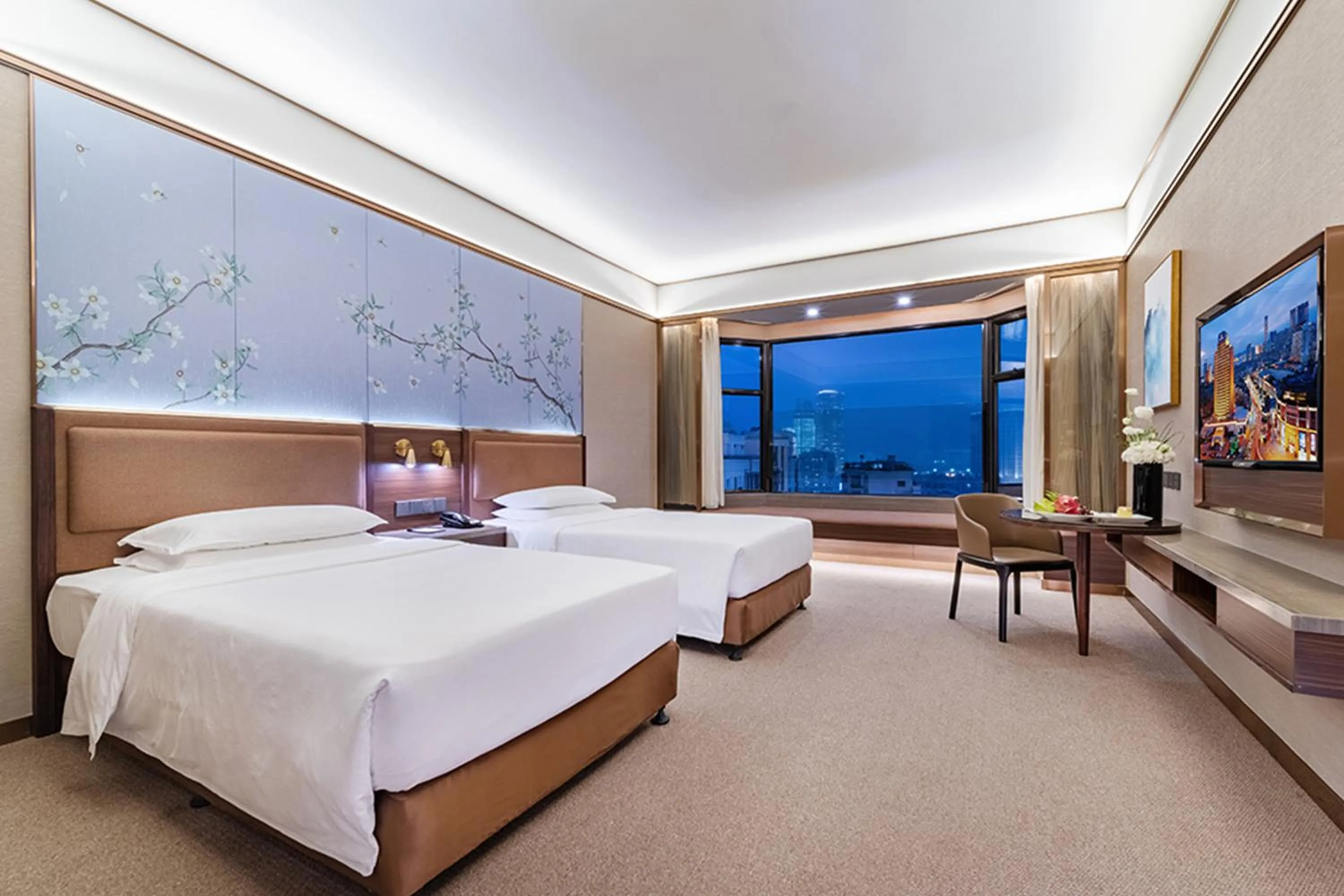 Bed in Millennium Harbourview Hotel Xiamen