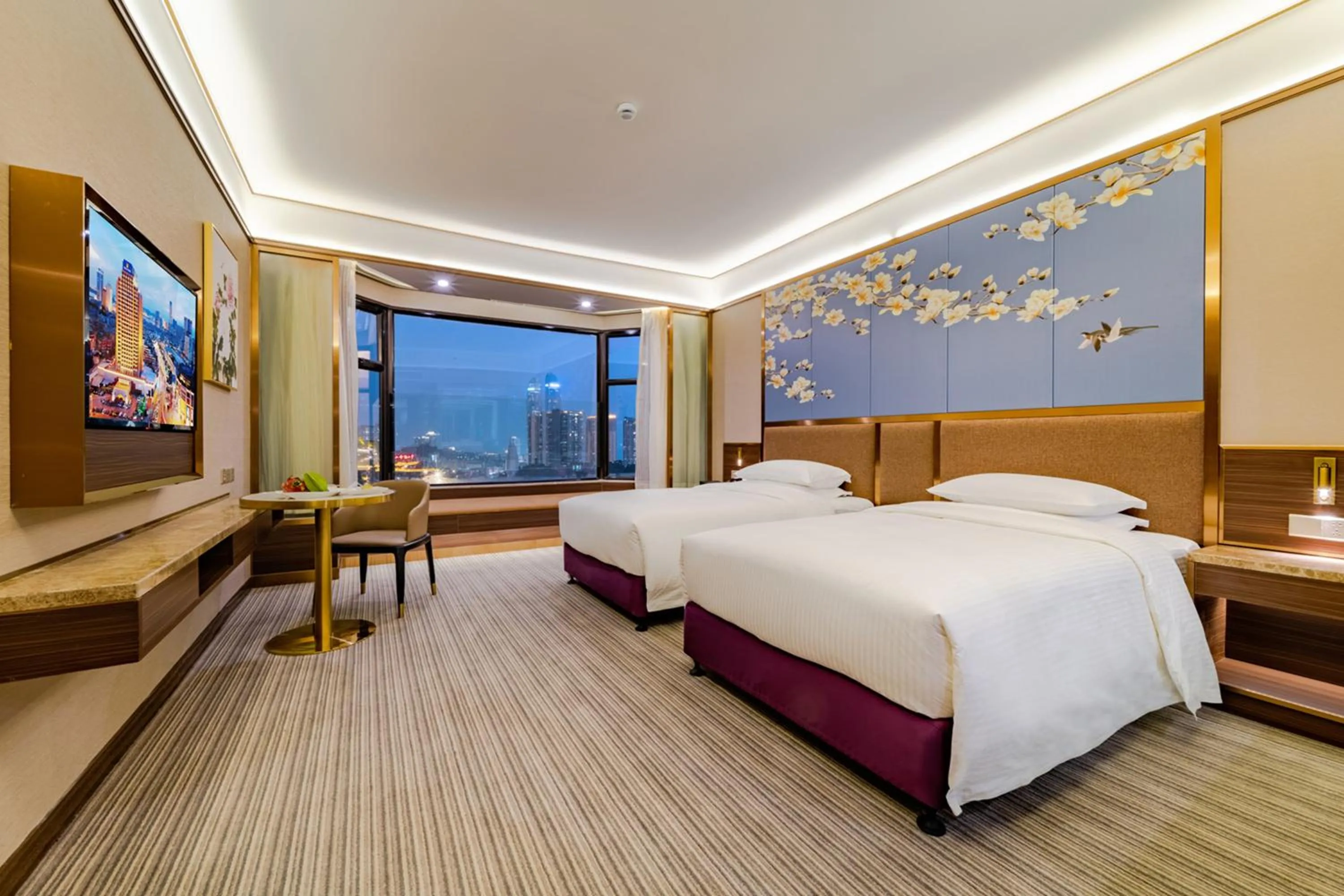 Bed in Millennium Harbourview Hotel Xiamen