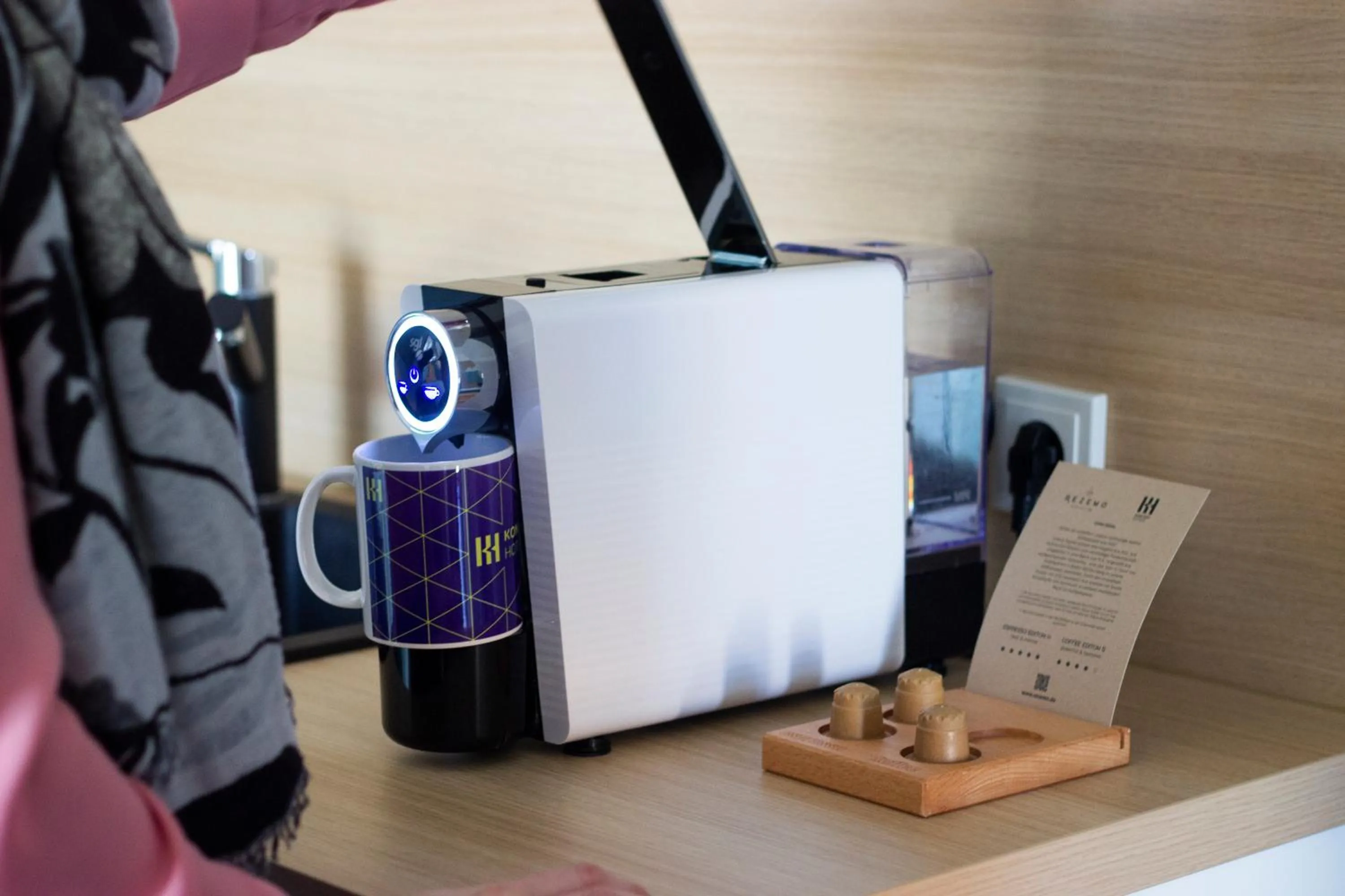 Decorative detail in KONCEPT HOTEL Neue Horizonte