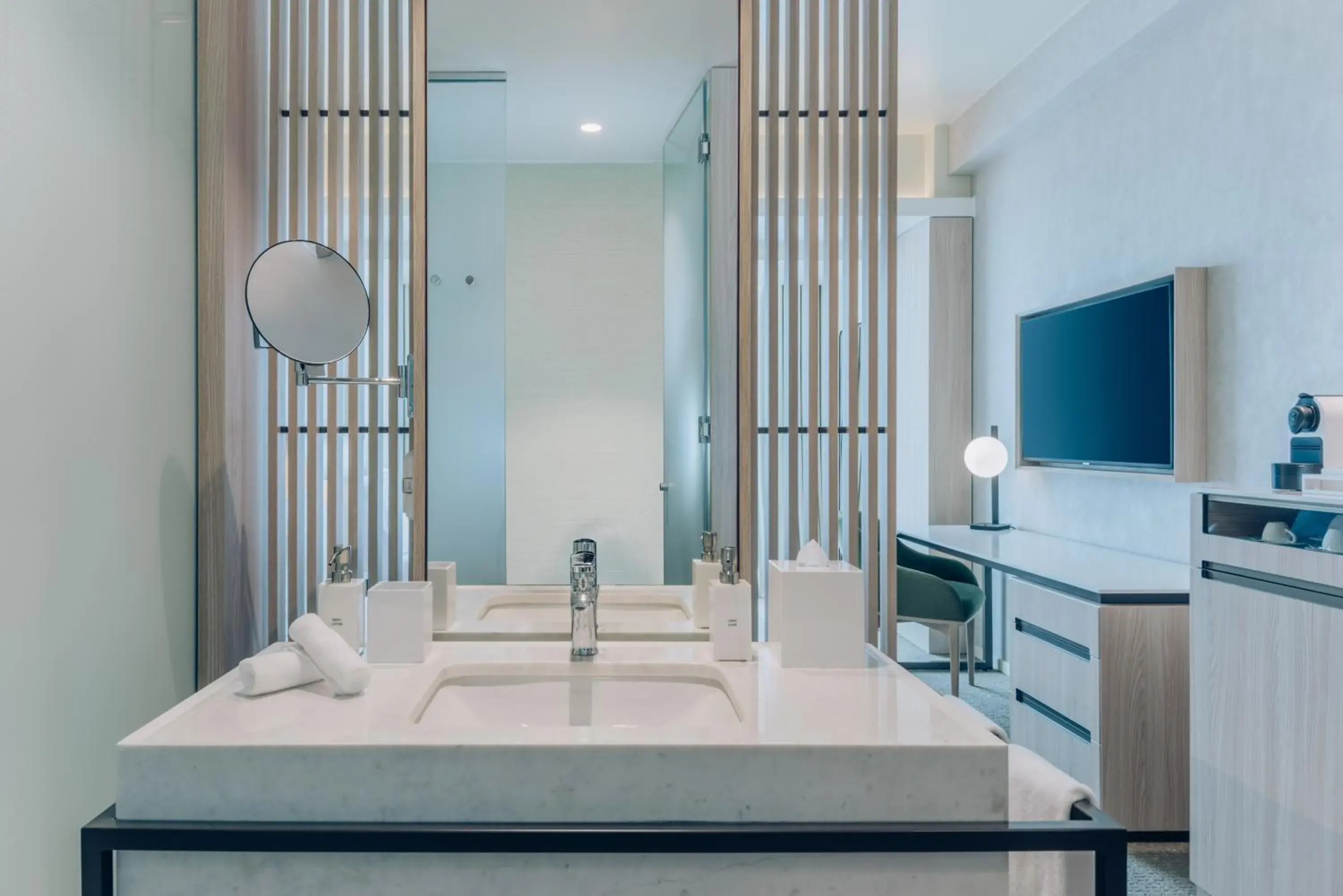 Bathroom, Bed in Iberostar Selection Miraflores Bathroom, Bed in Iberostar Selection Miraflores