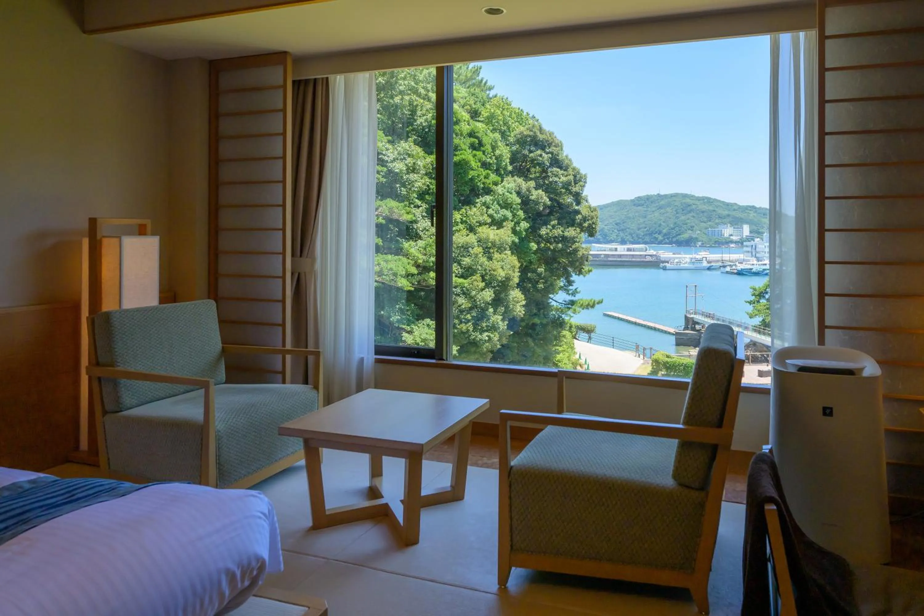 View (from property/room) in Toba International Hotel Shiojitei