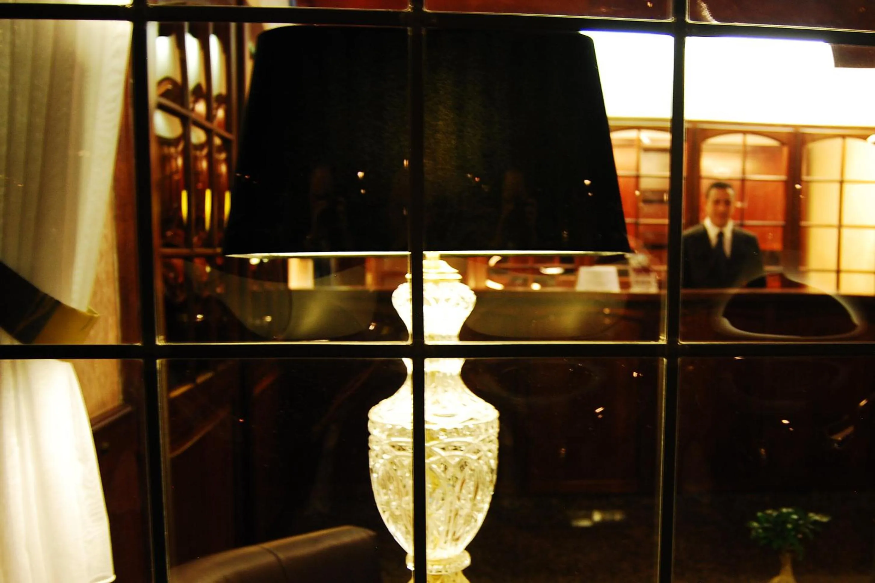 Decorative detail in Parkhotel Bergheim