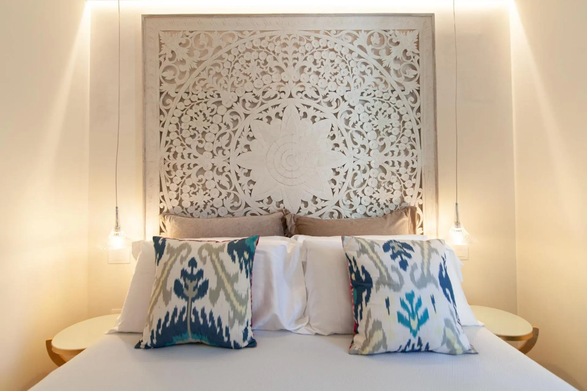 Bed in Villa Francesca Relais