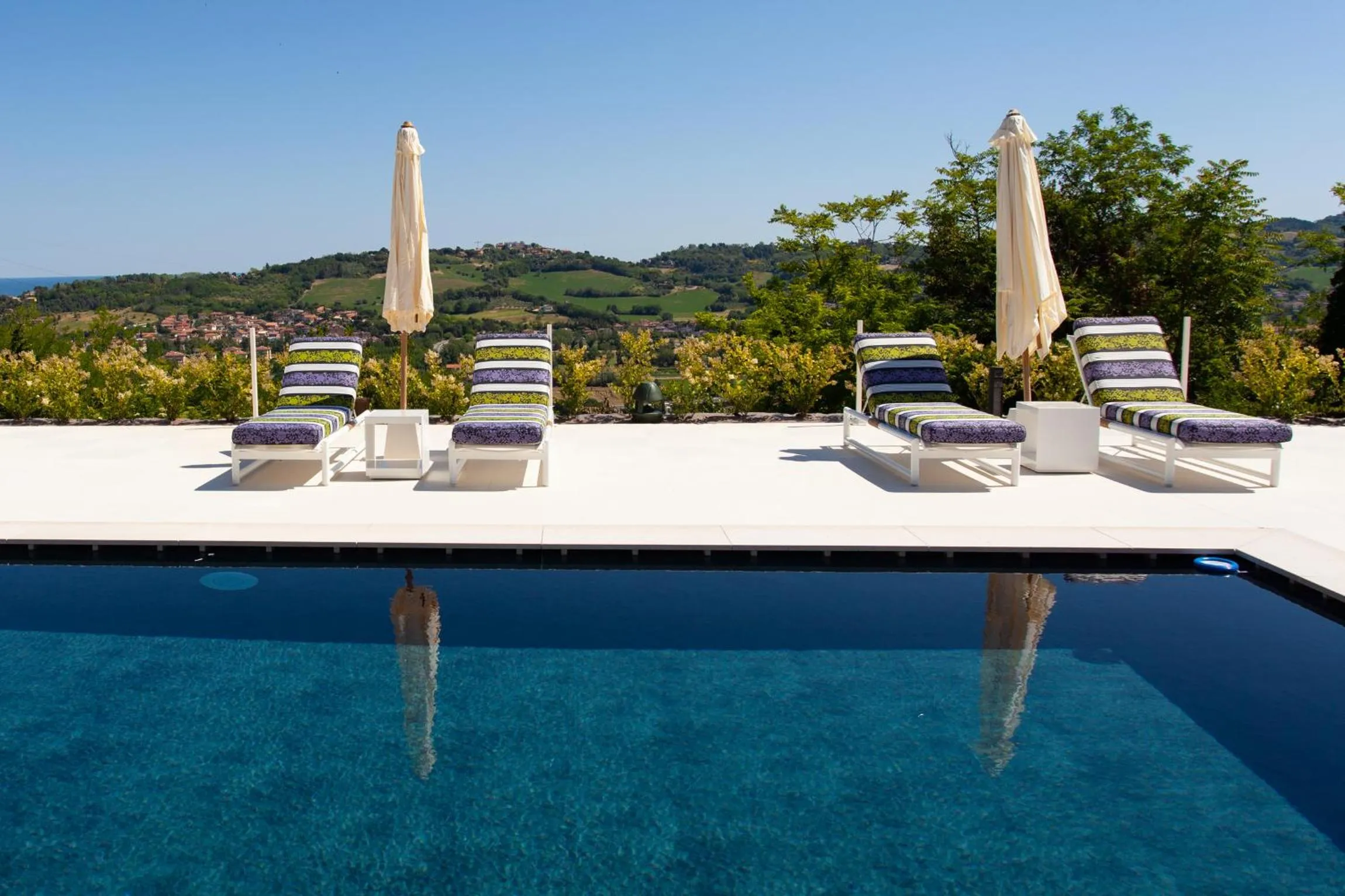 Swimming pool in Villa Francesca Relais