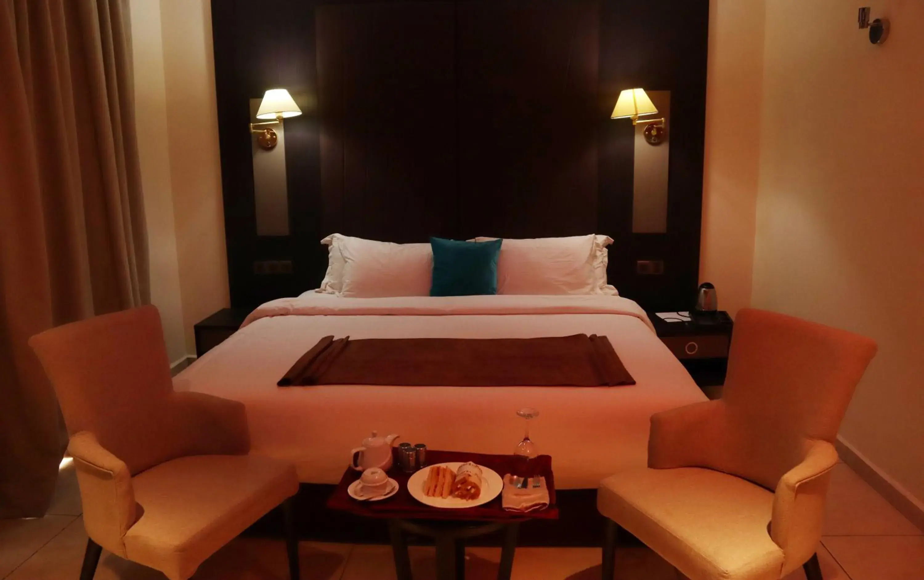 Bed in Monty Suites Calabar Bed in Monty Suites Calabar