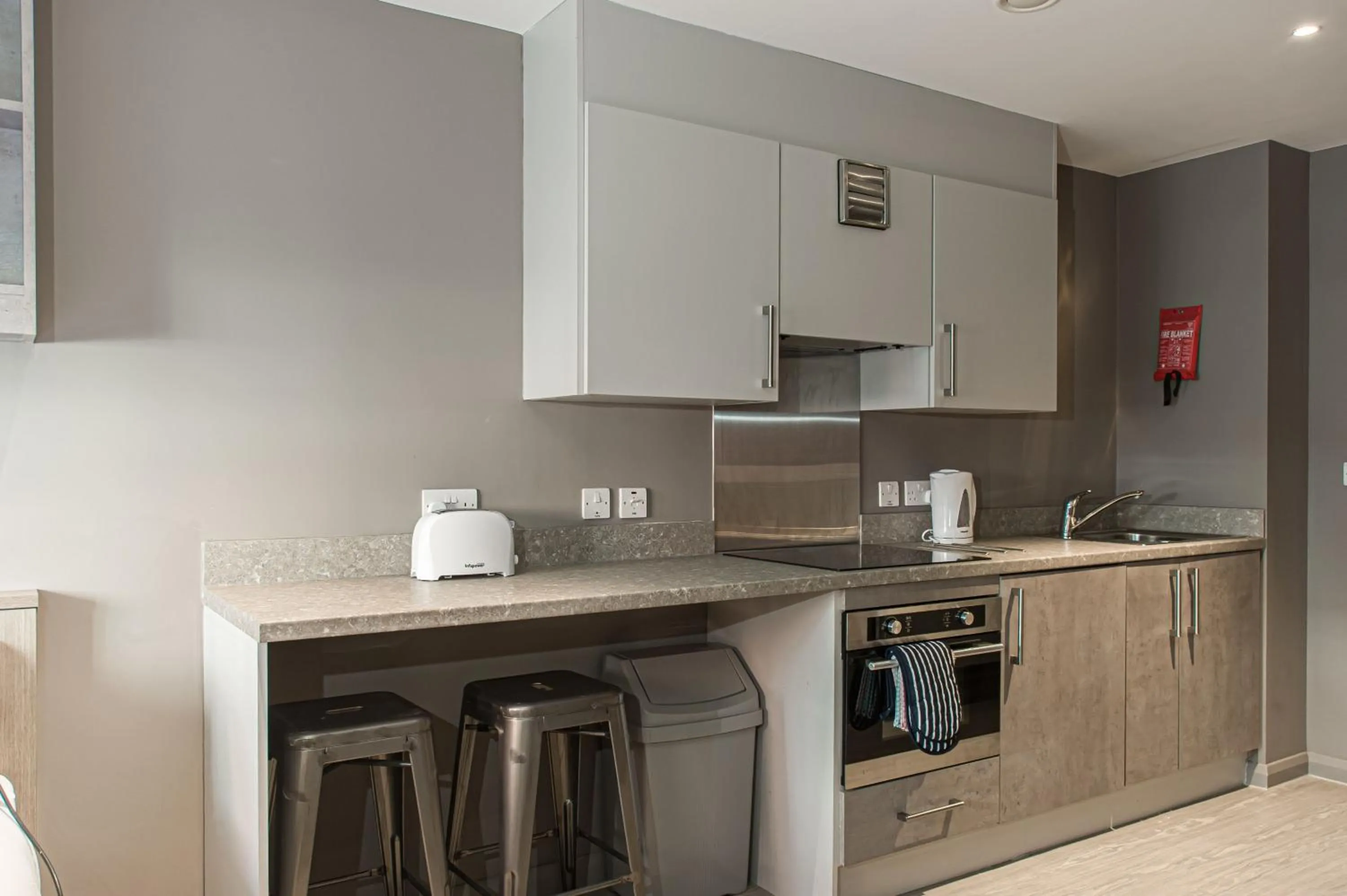 Kitchen or kitchenette in For Students Only Collegiate Eclipse Cardiff