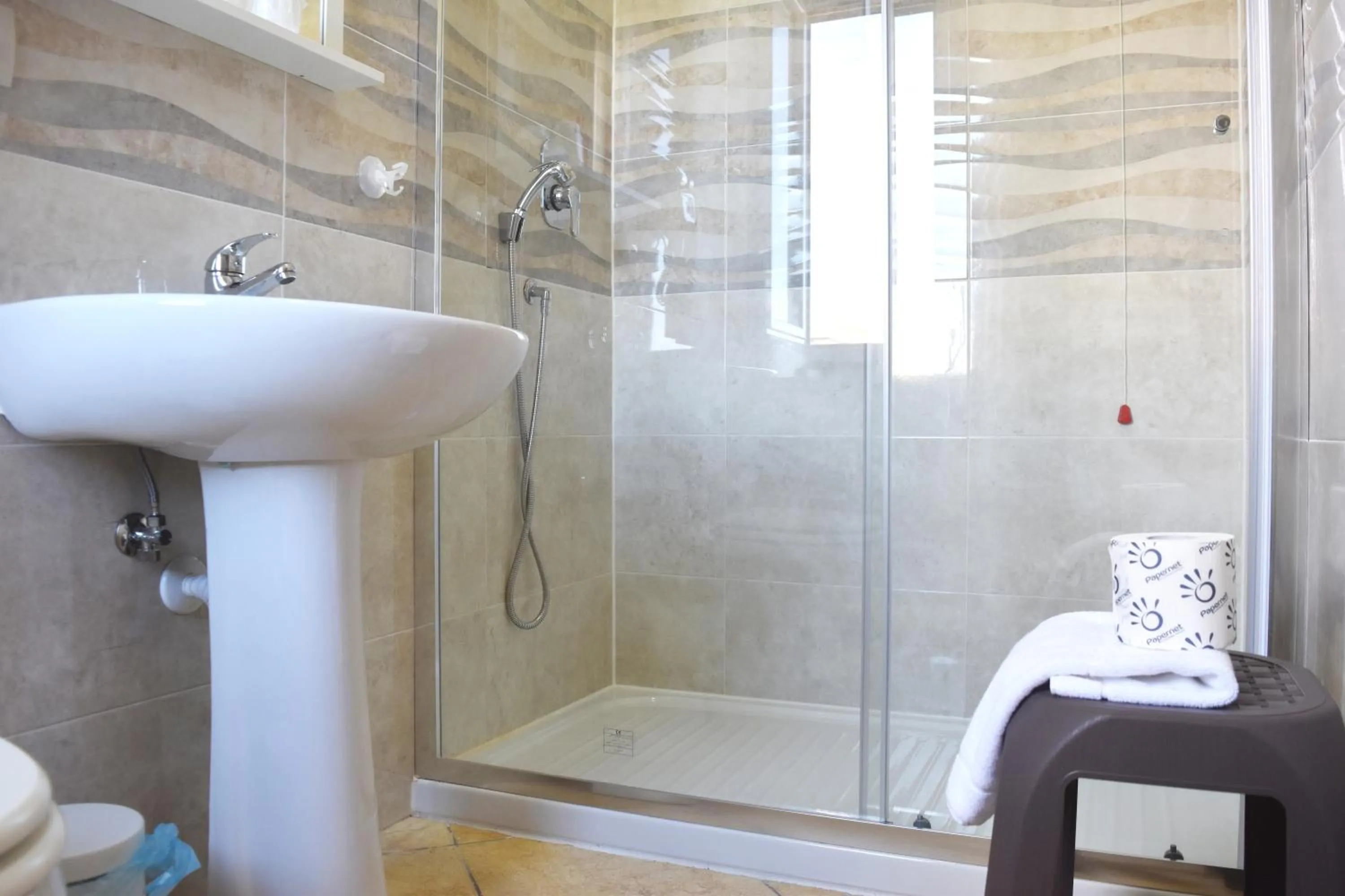 Bathroom in Bed & Breakfast Domus Pepe Scalea