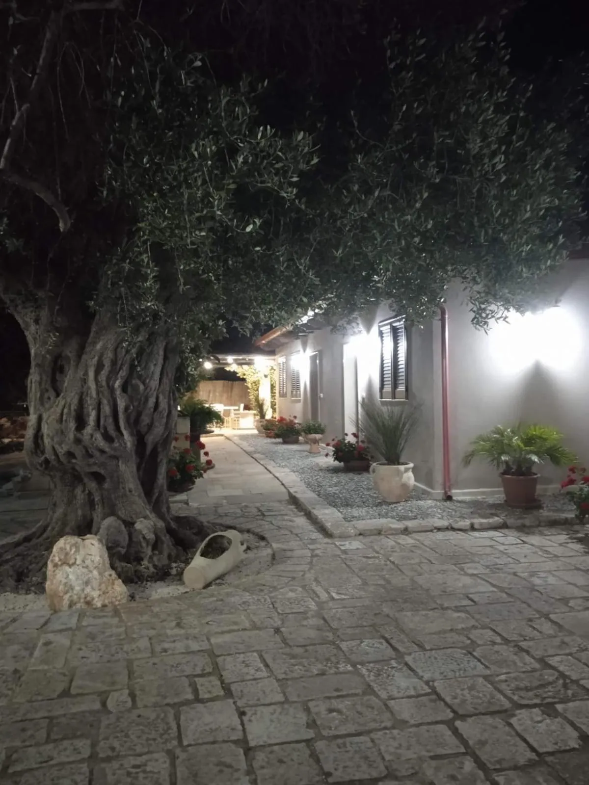 Garden in B&B Le Carrube