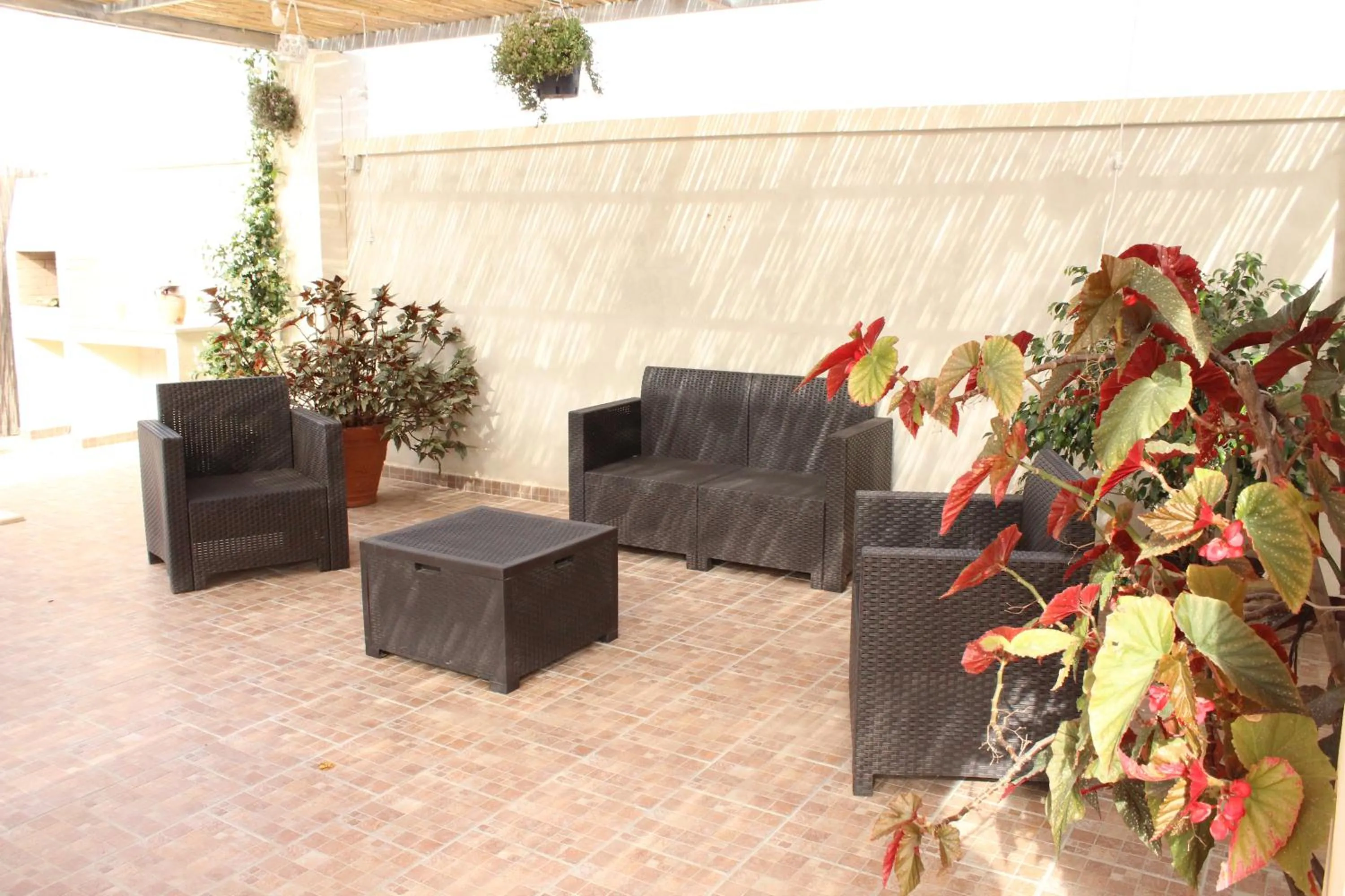 Garden in B&B Le Carrube