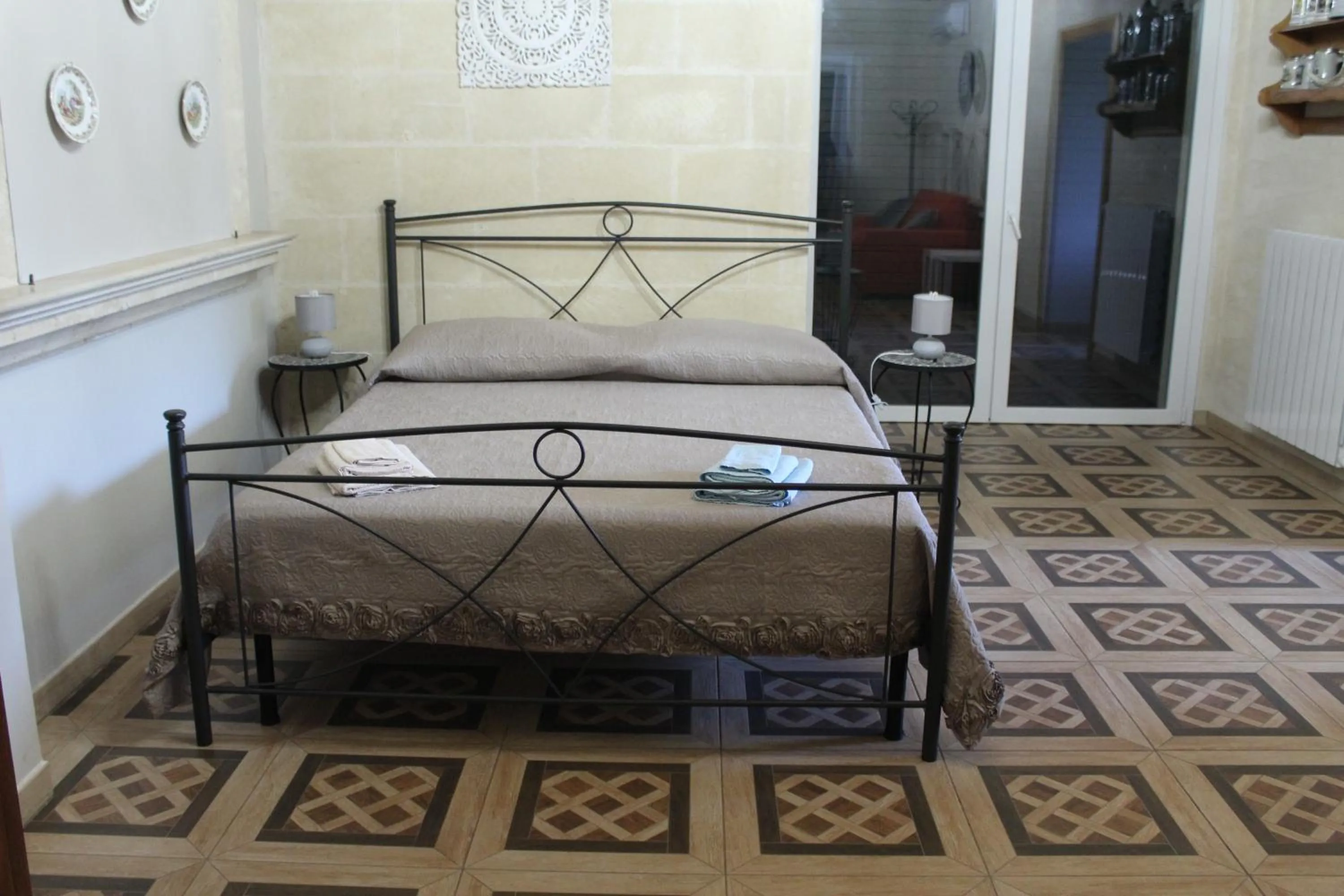 Bed in B&B Le Carrube