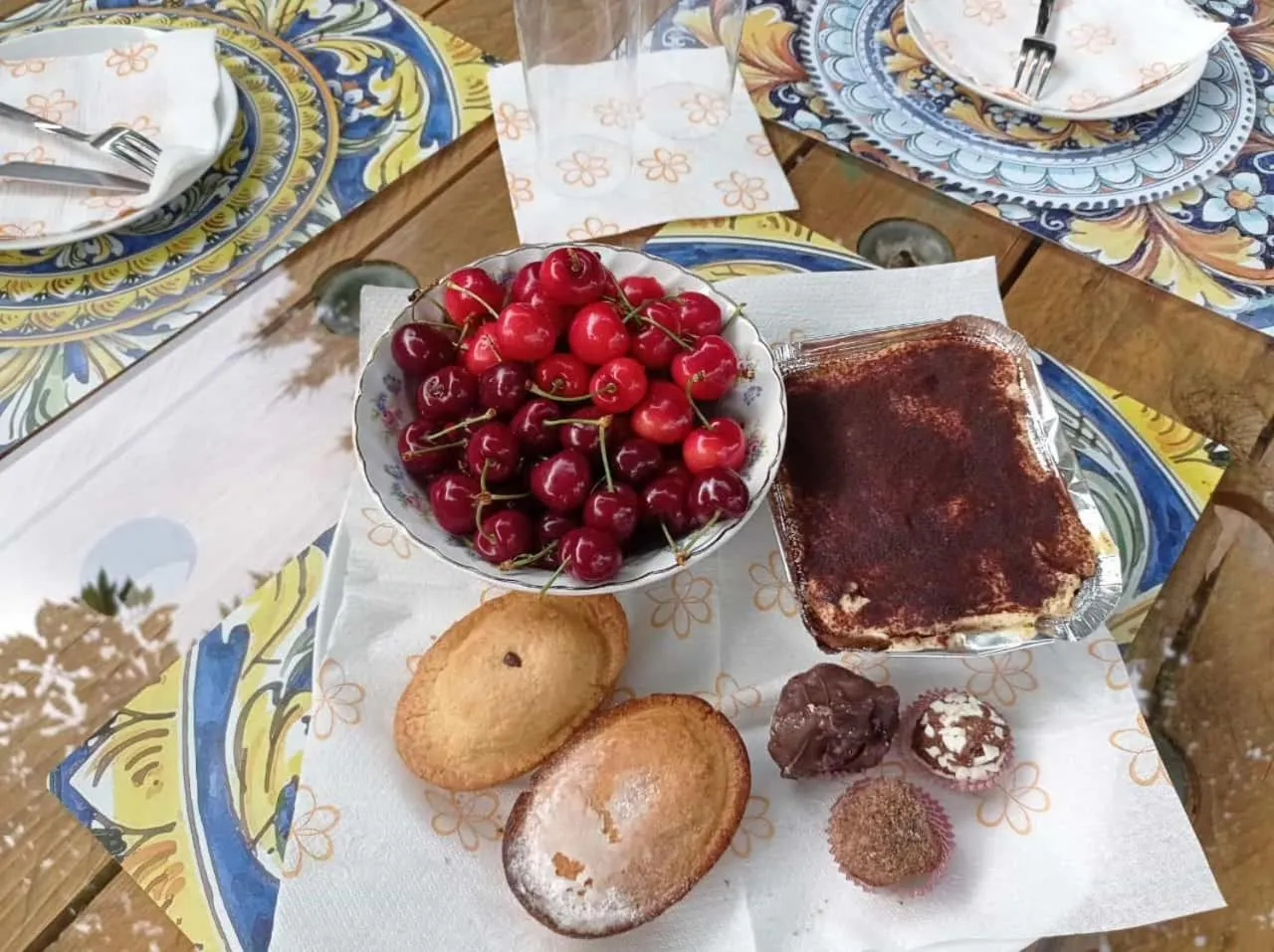 Breakfast in B&B Le Carrube