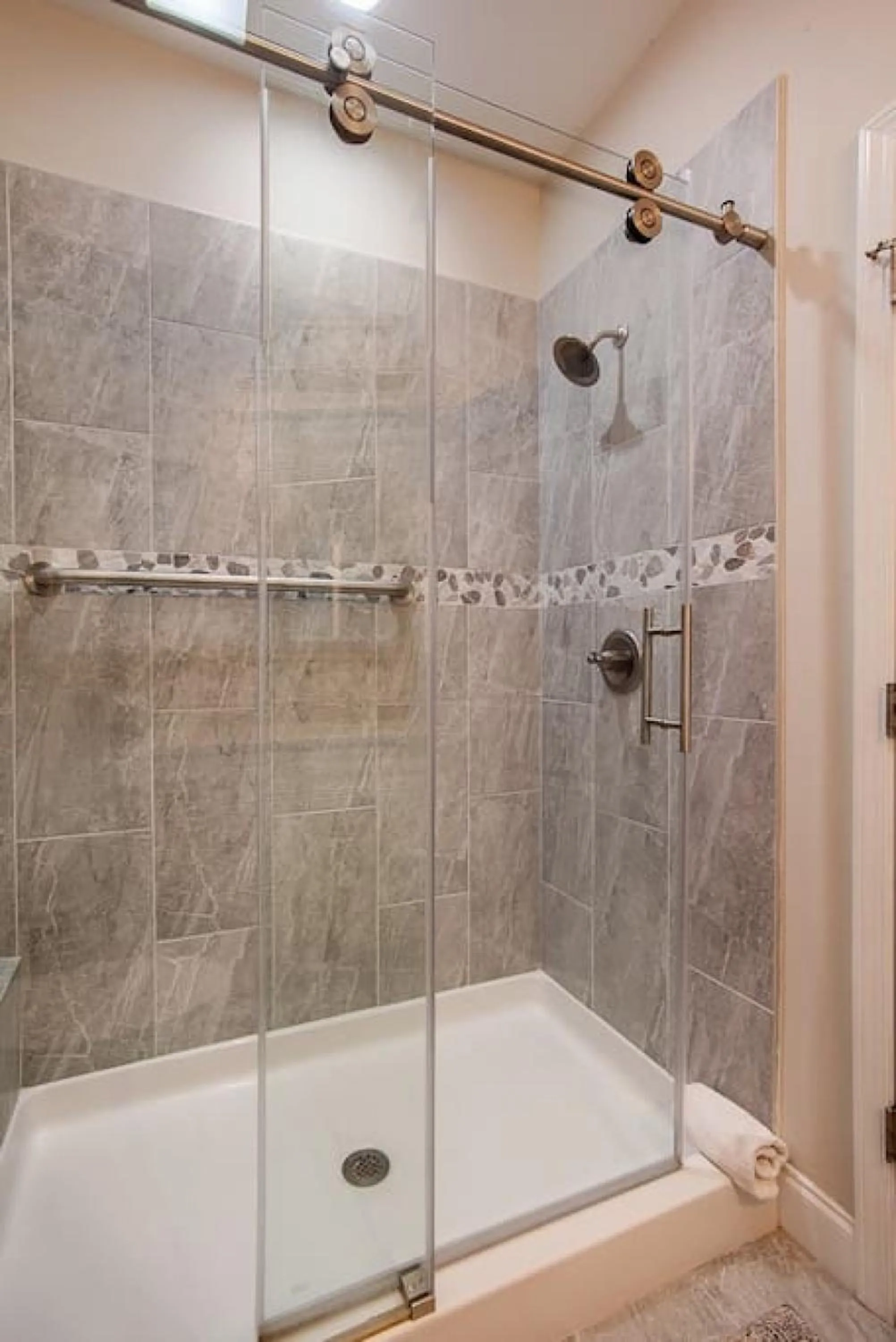 Bathroom in Cozy Cades Cove Condo with Community Pool