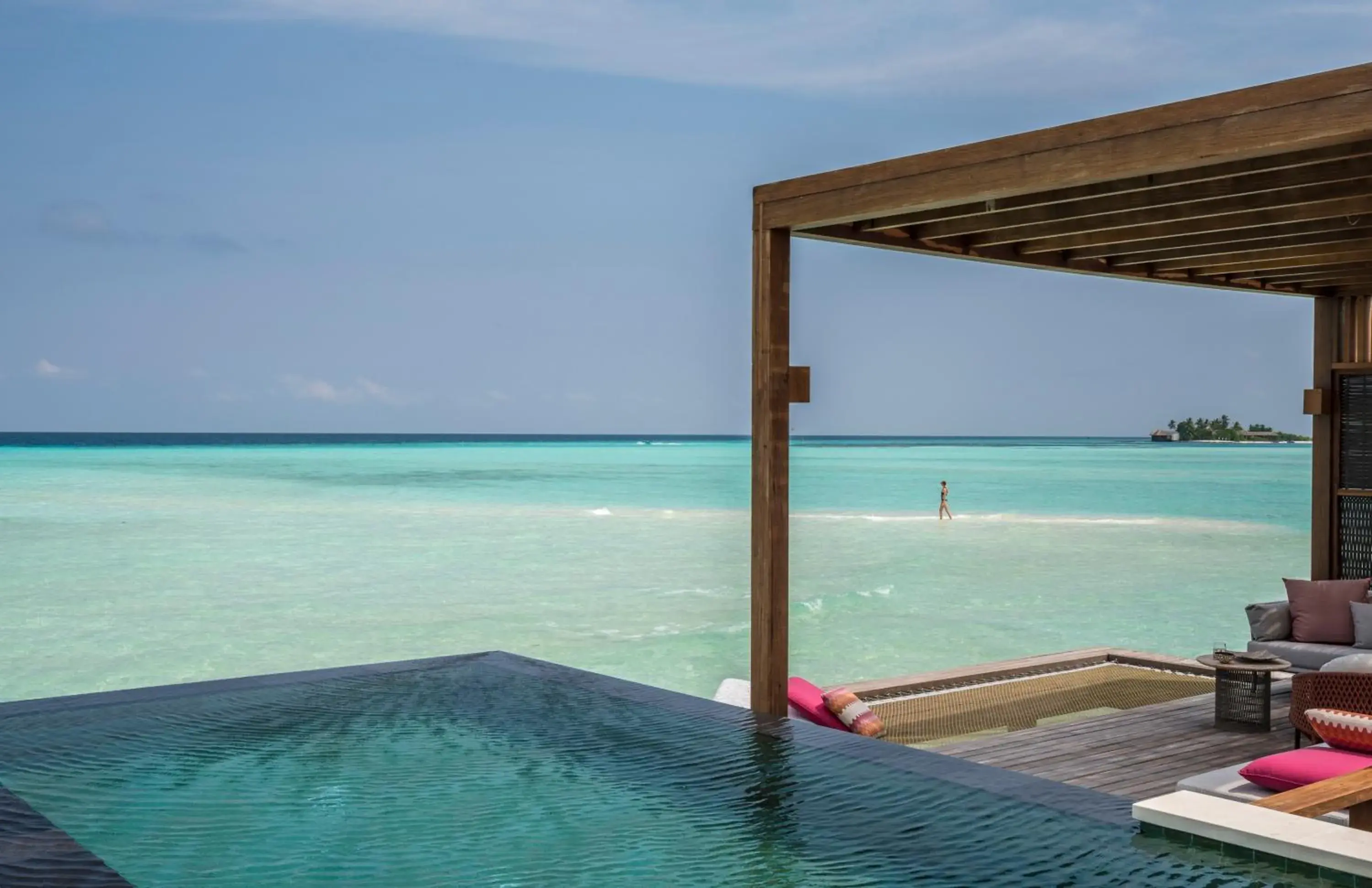 Sea view in Four Seasons Resort Maldives at Kuda Huraa Sea view in Four Seasons Resort Maldives at Kuda Huraa
