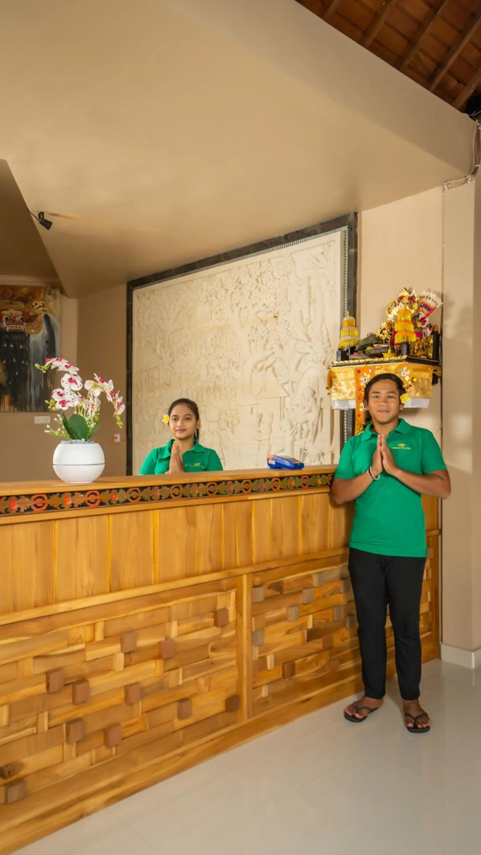 Staff in Abhirama Villas by Supala
