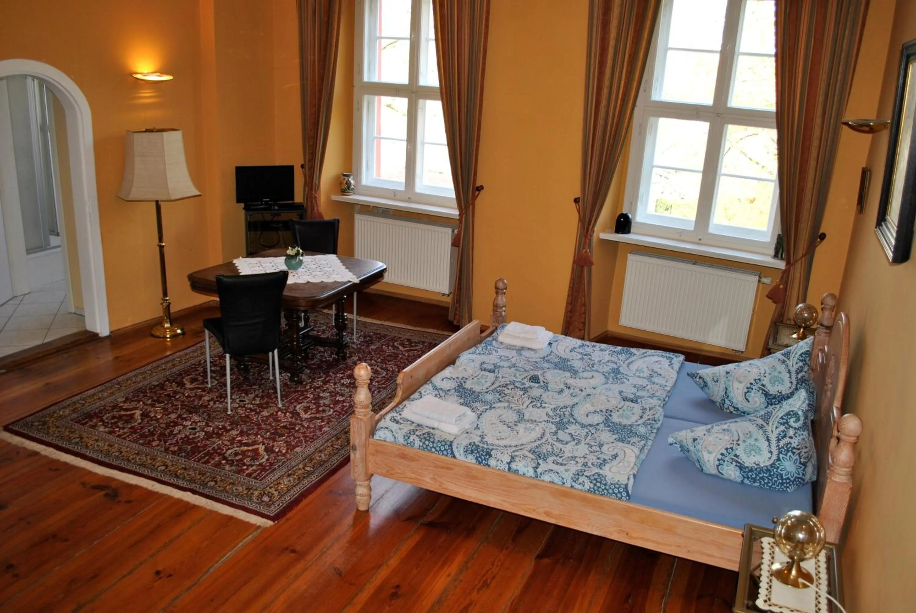 Bed in Schloss Triestewitz