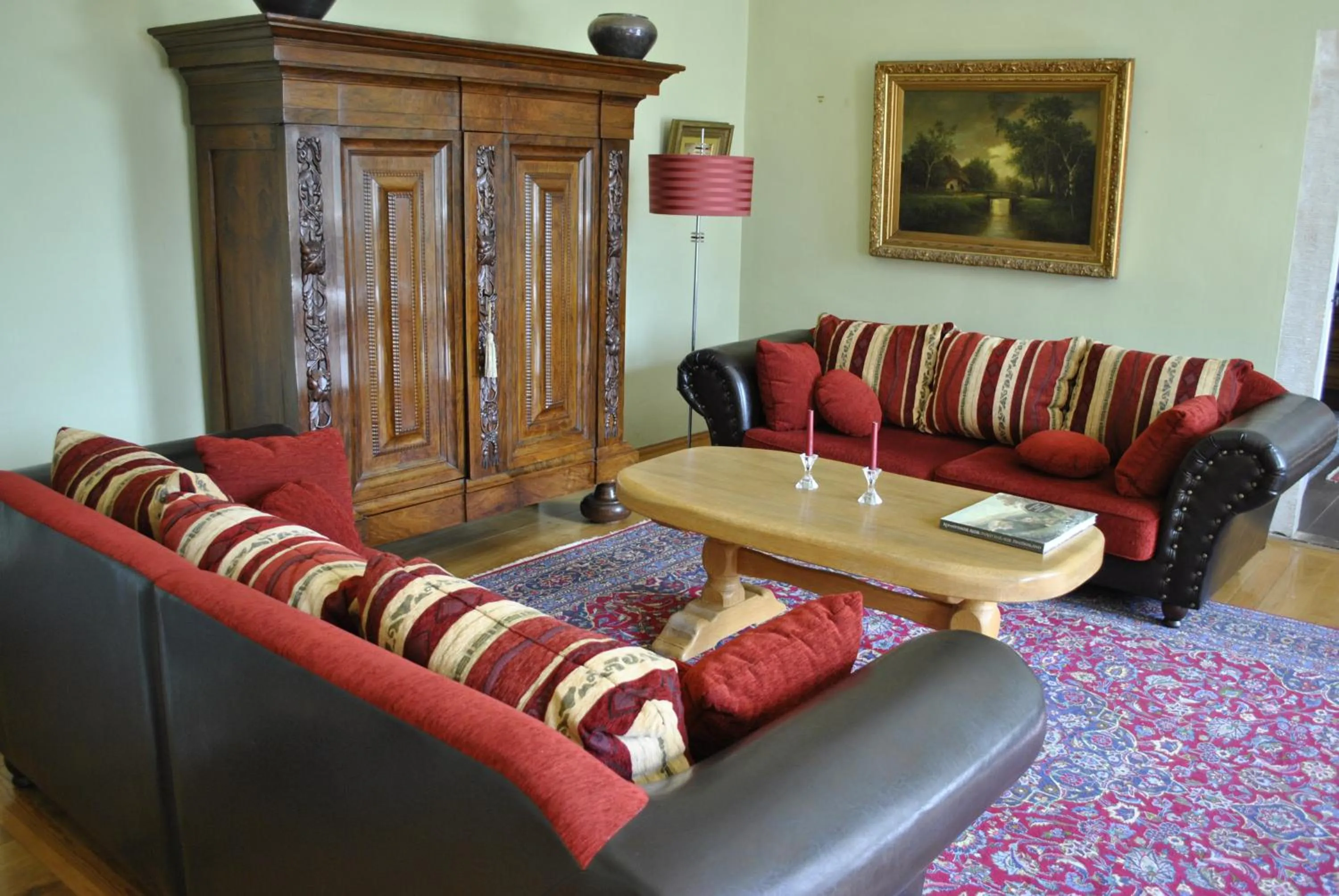 Living room in Schloss Triestewitz