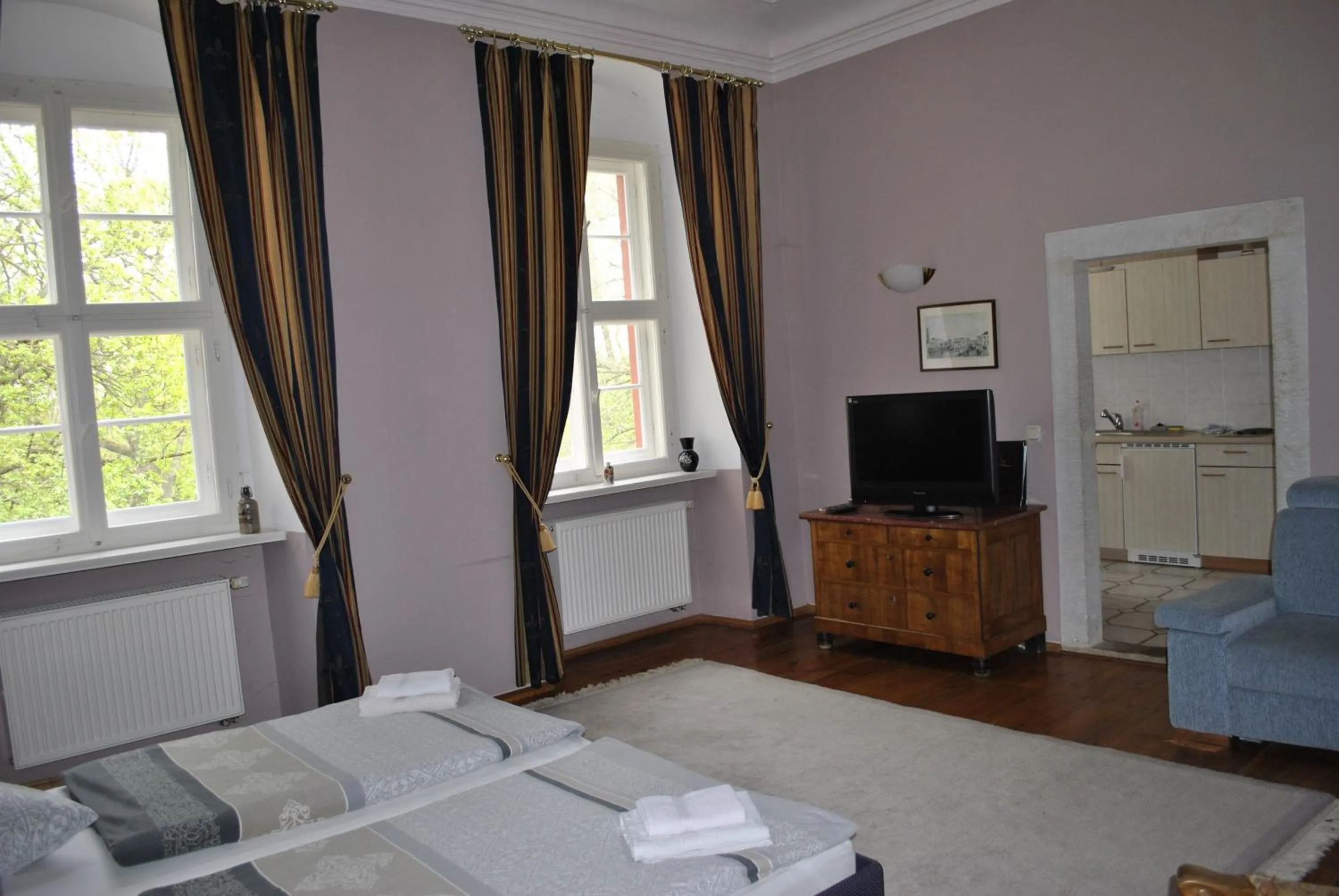 Bed in Schloss Triestewitz