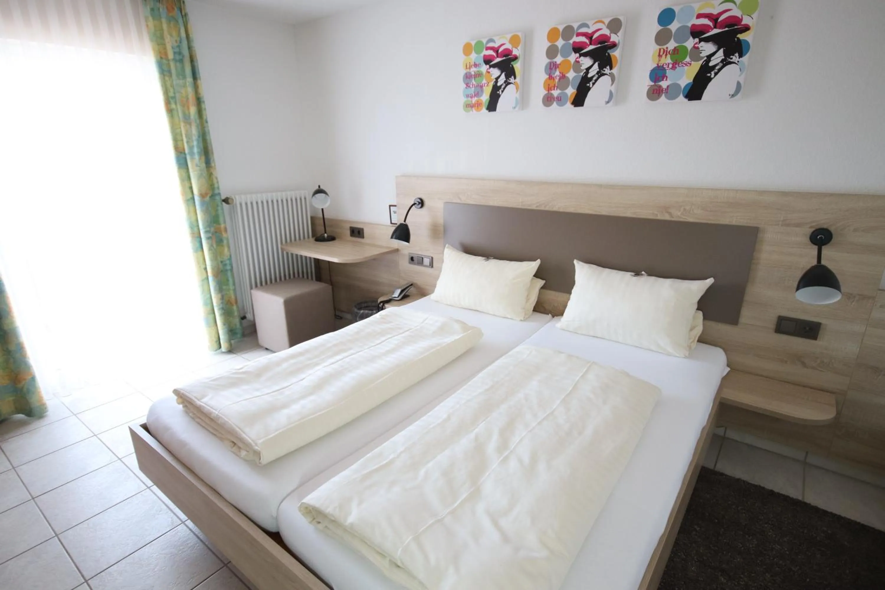 Bed in Appartements Biedermeier