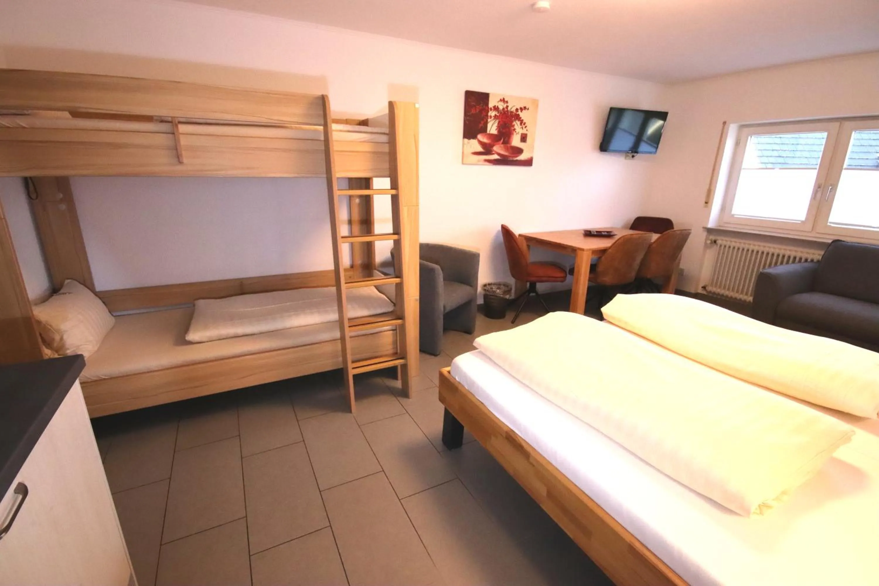 Bed in Appartements Biedermeier