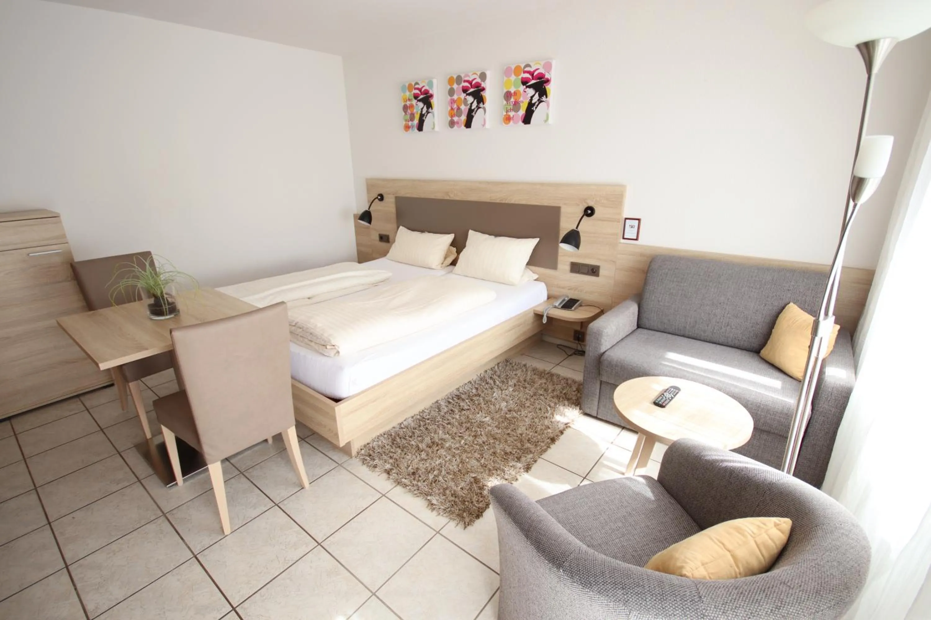 Bed in Appartements Biedermeier