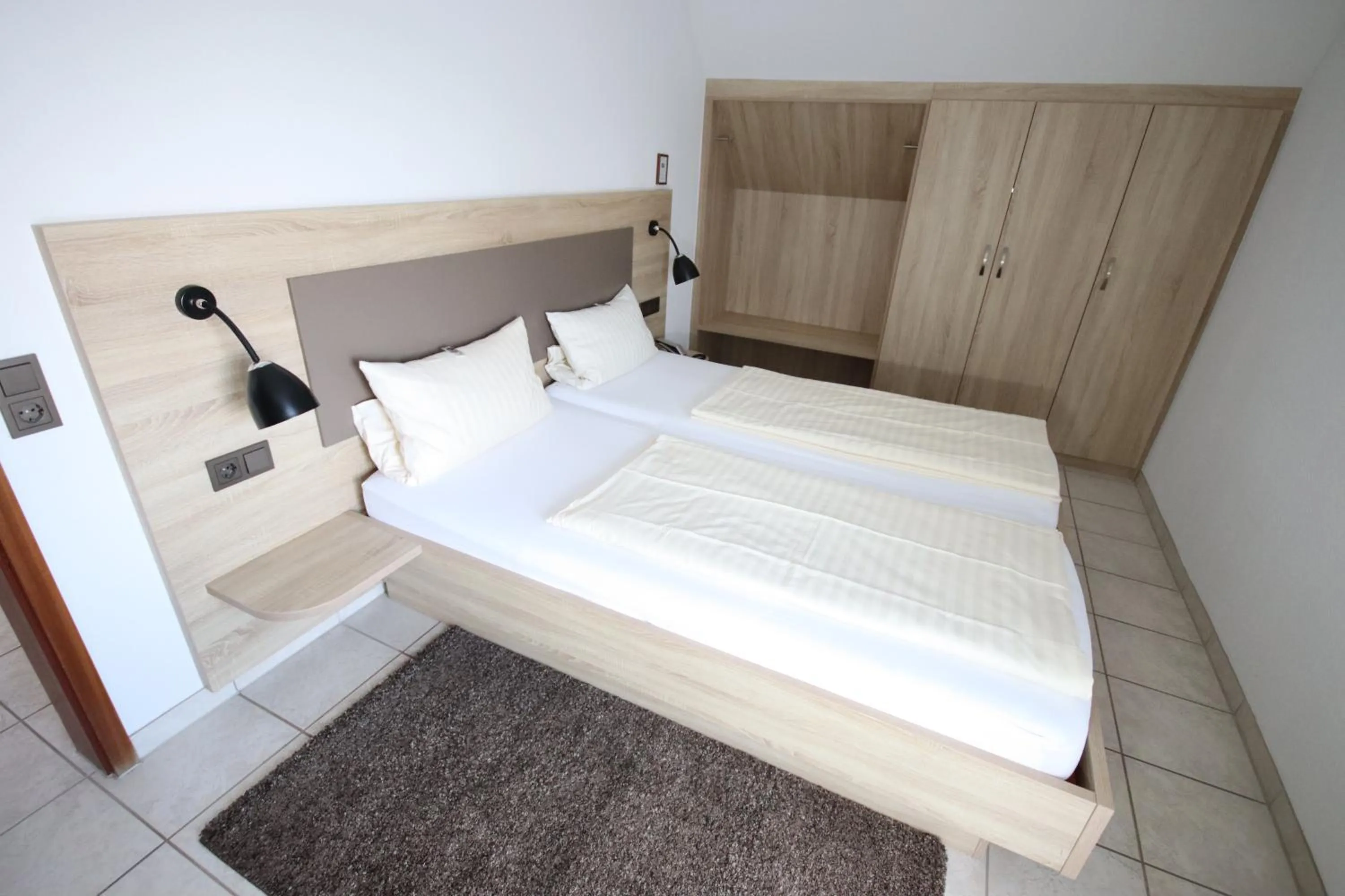 Bed in Appartements Biedermeier