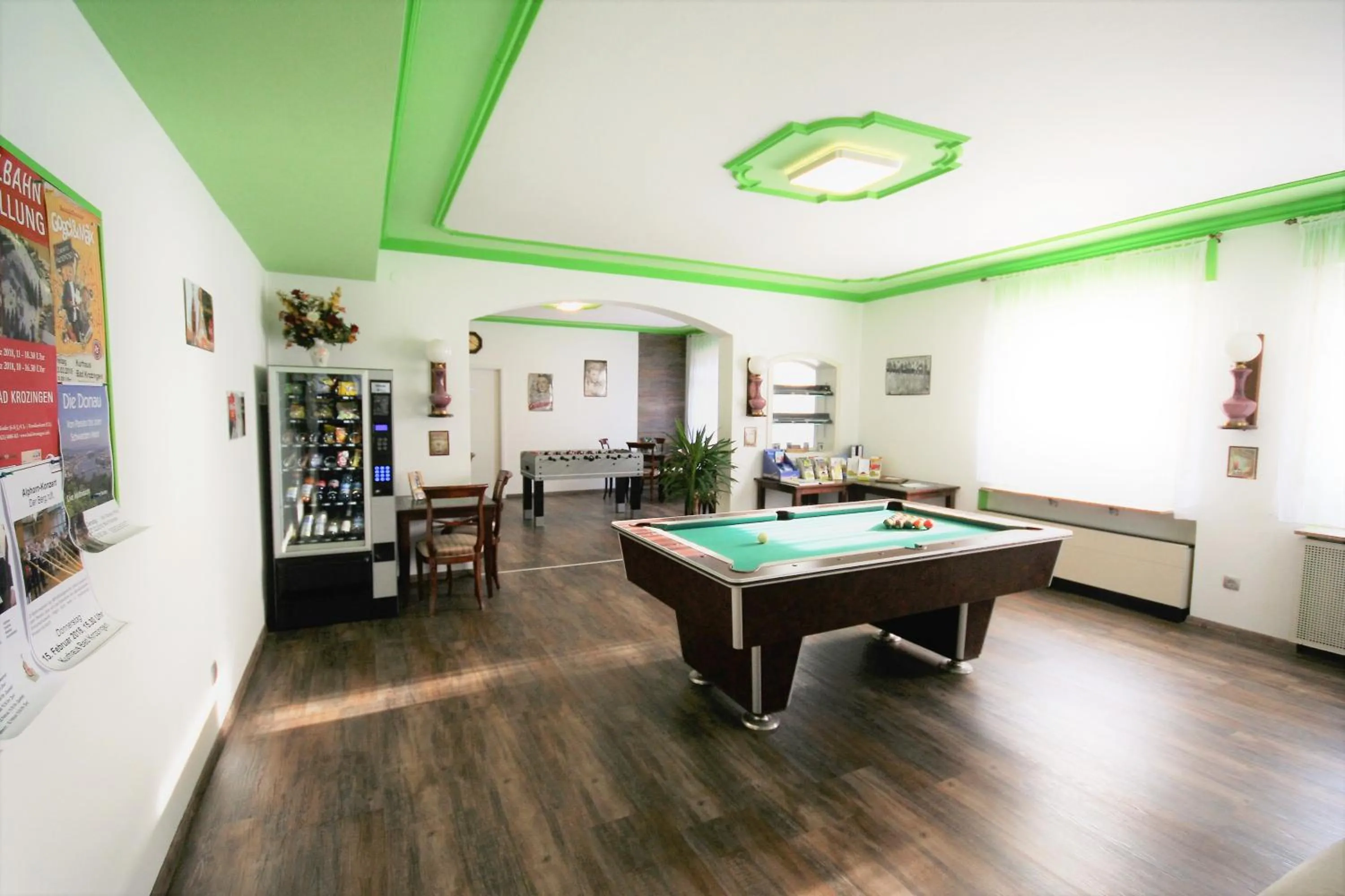 Billiard in Appartements Biedermeier