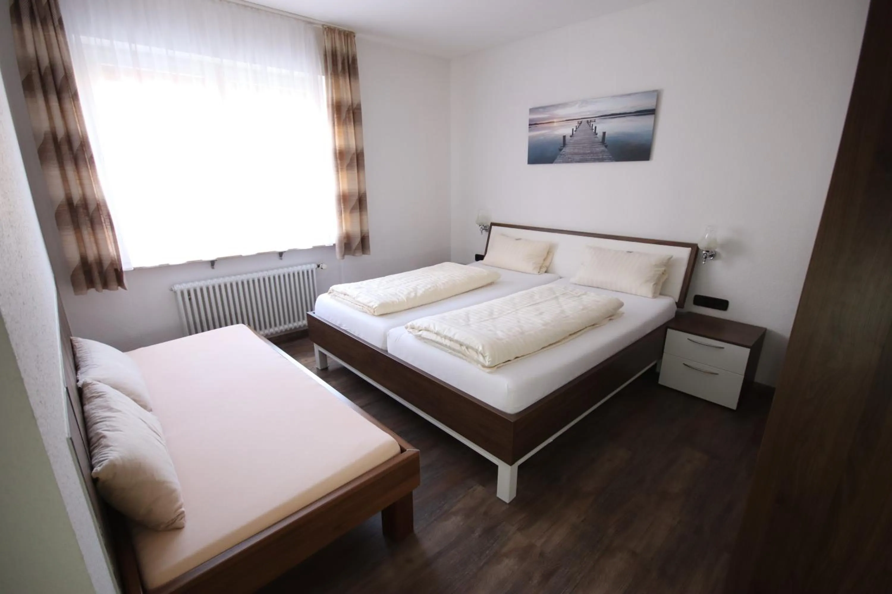 Bed in Appartements Biedermeier