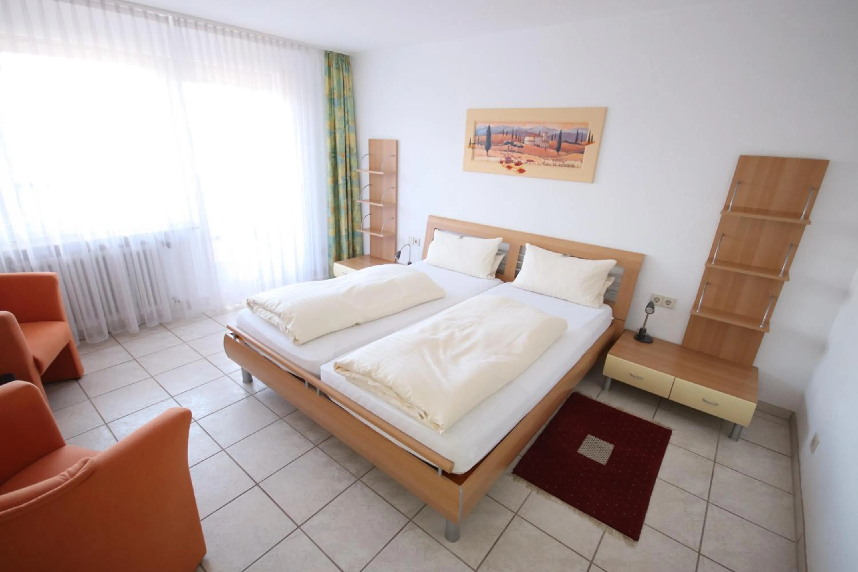 Bed in Appartements Biedermeier