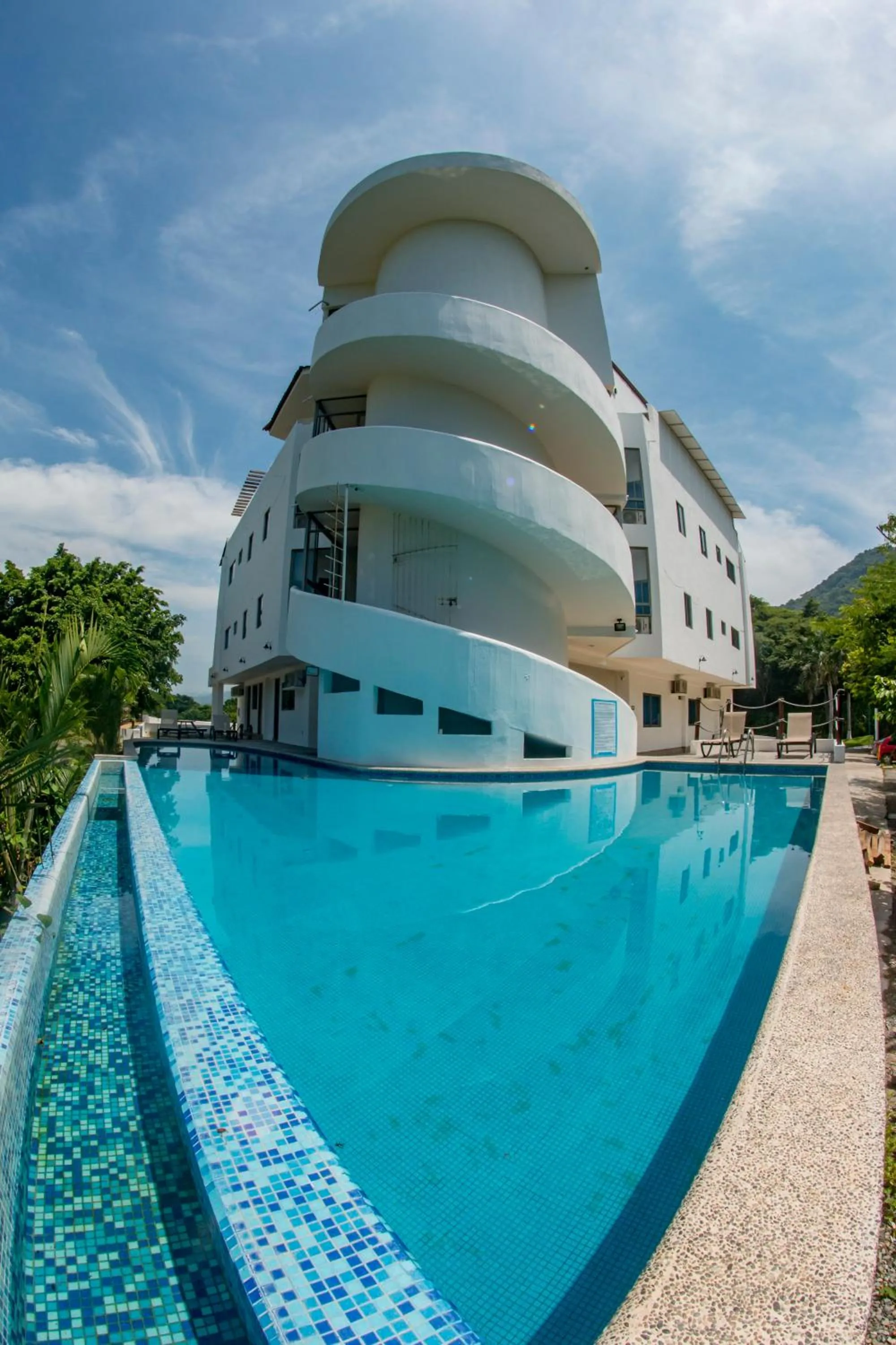 Swimming pool in LA LOMA SUITES