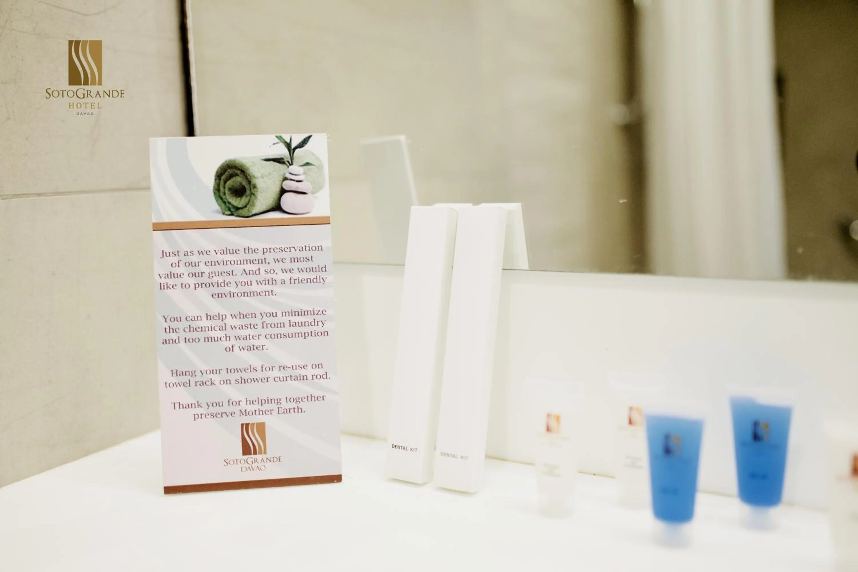 Bathroom in Sotogrande Davao Hotel