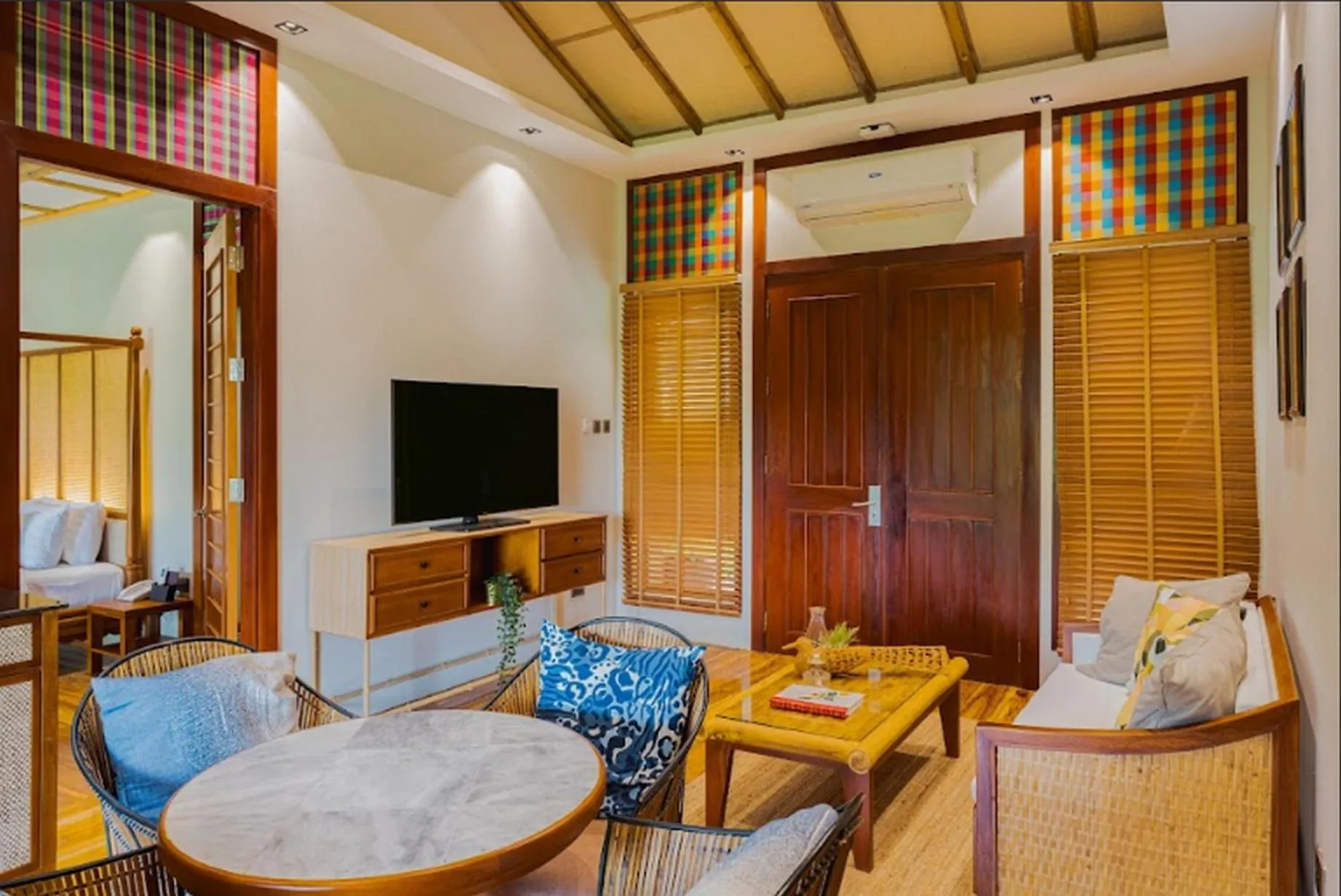 Living room in Damires Hills Farm and Spa Resort