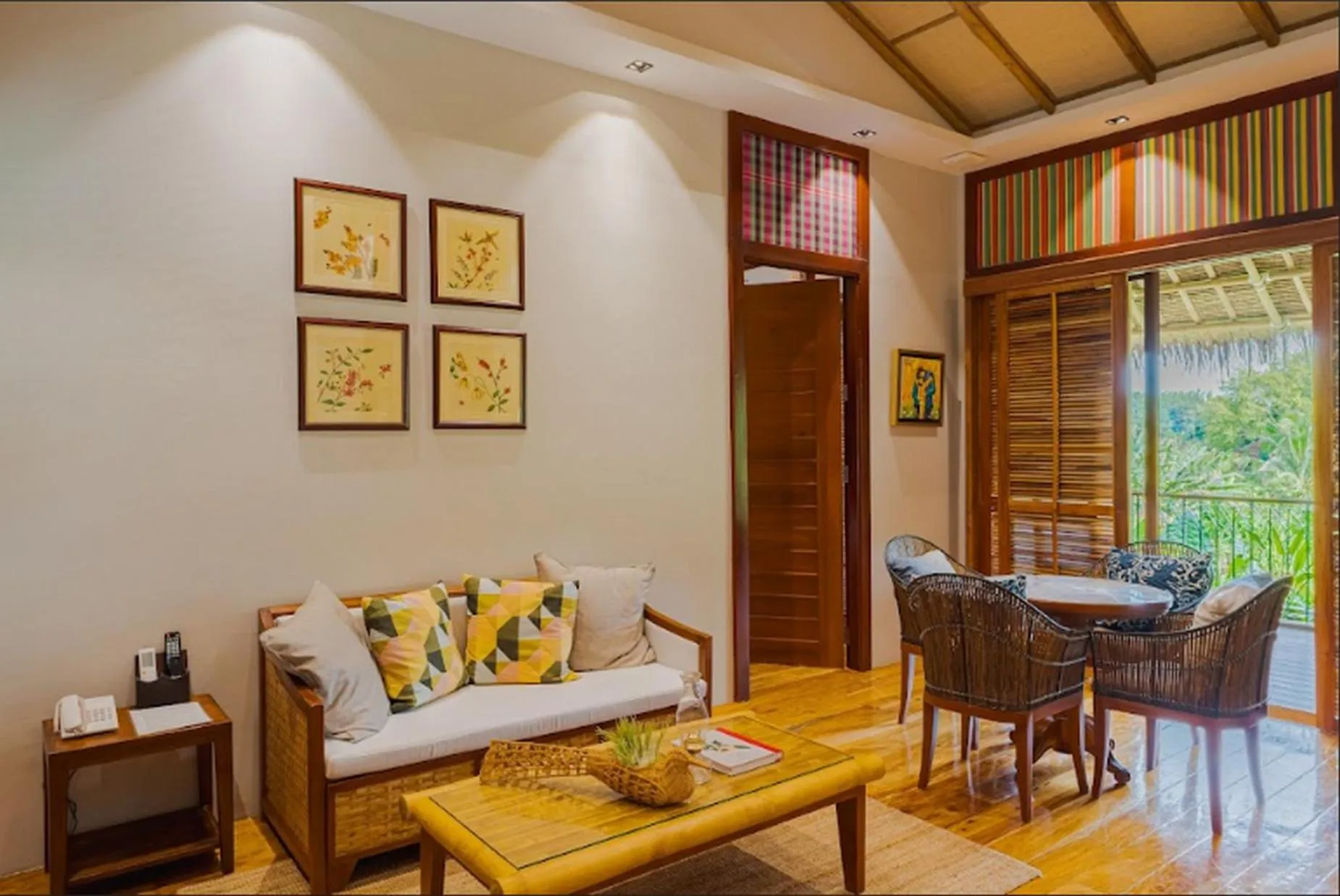 Living room in Damires Hills Farm and Spa Resort