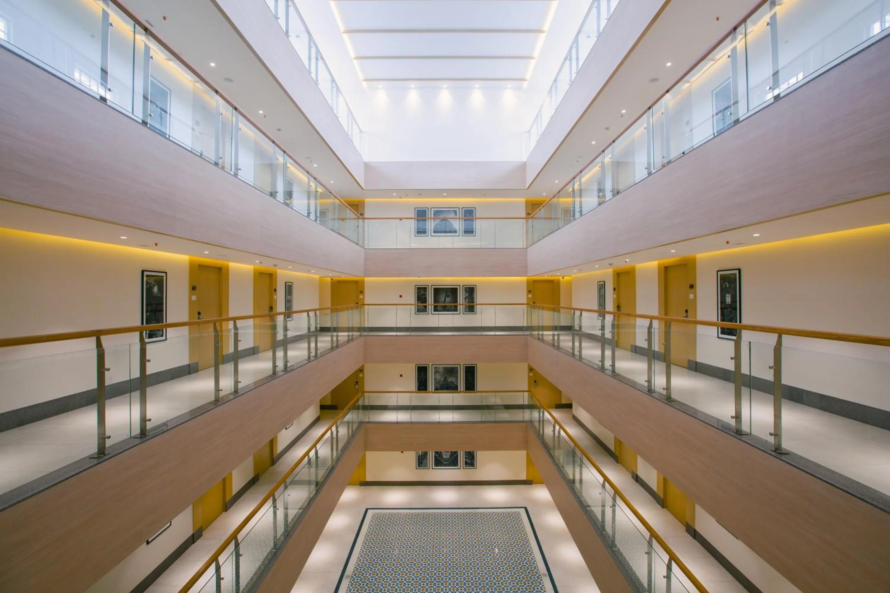 Inner courtyard view in IKON By Annapoorna