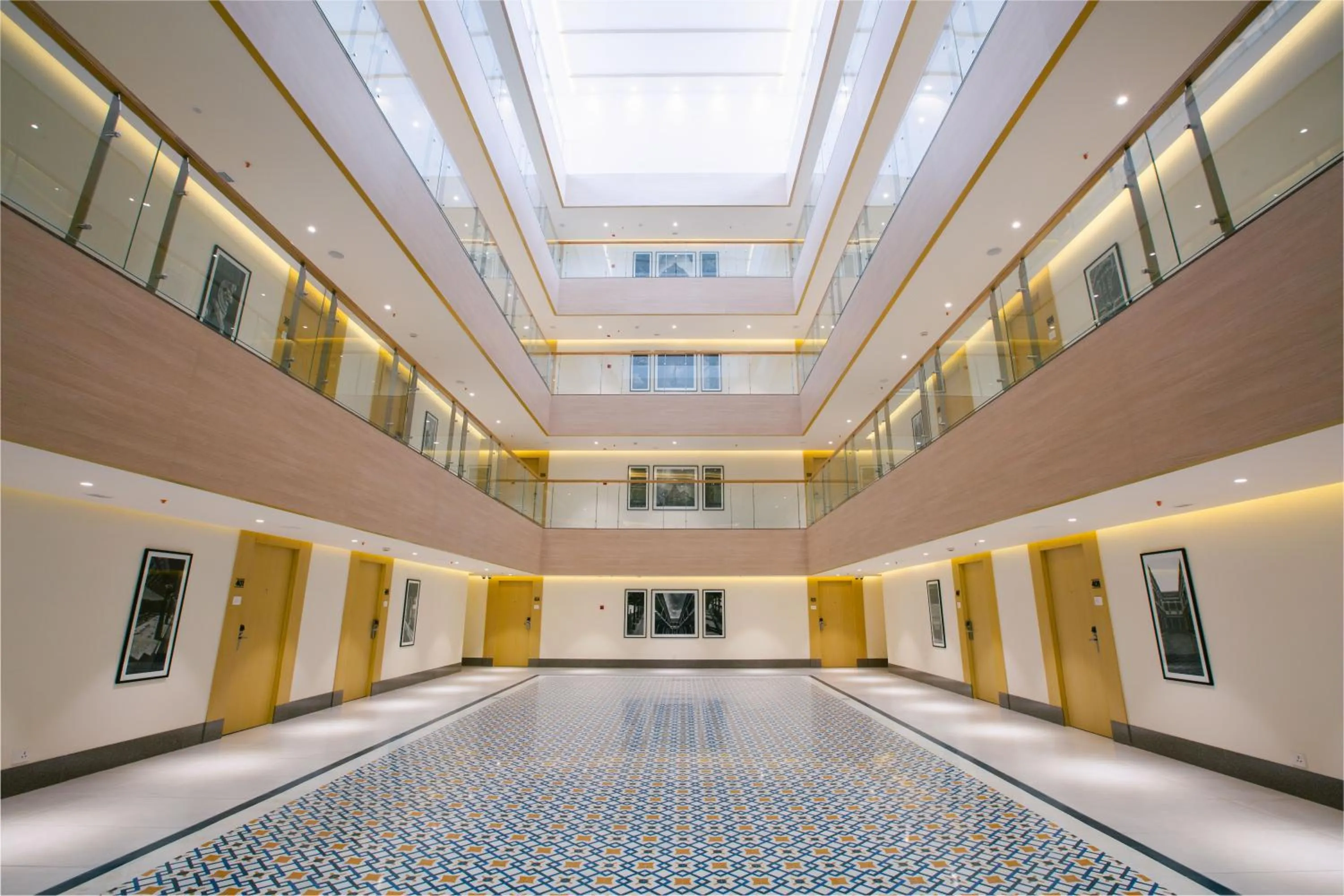 Inner courtyard view in IKON By Annapoorna