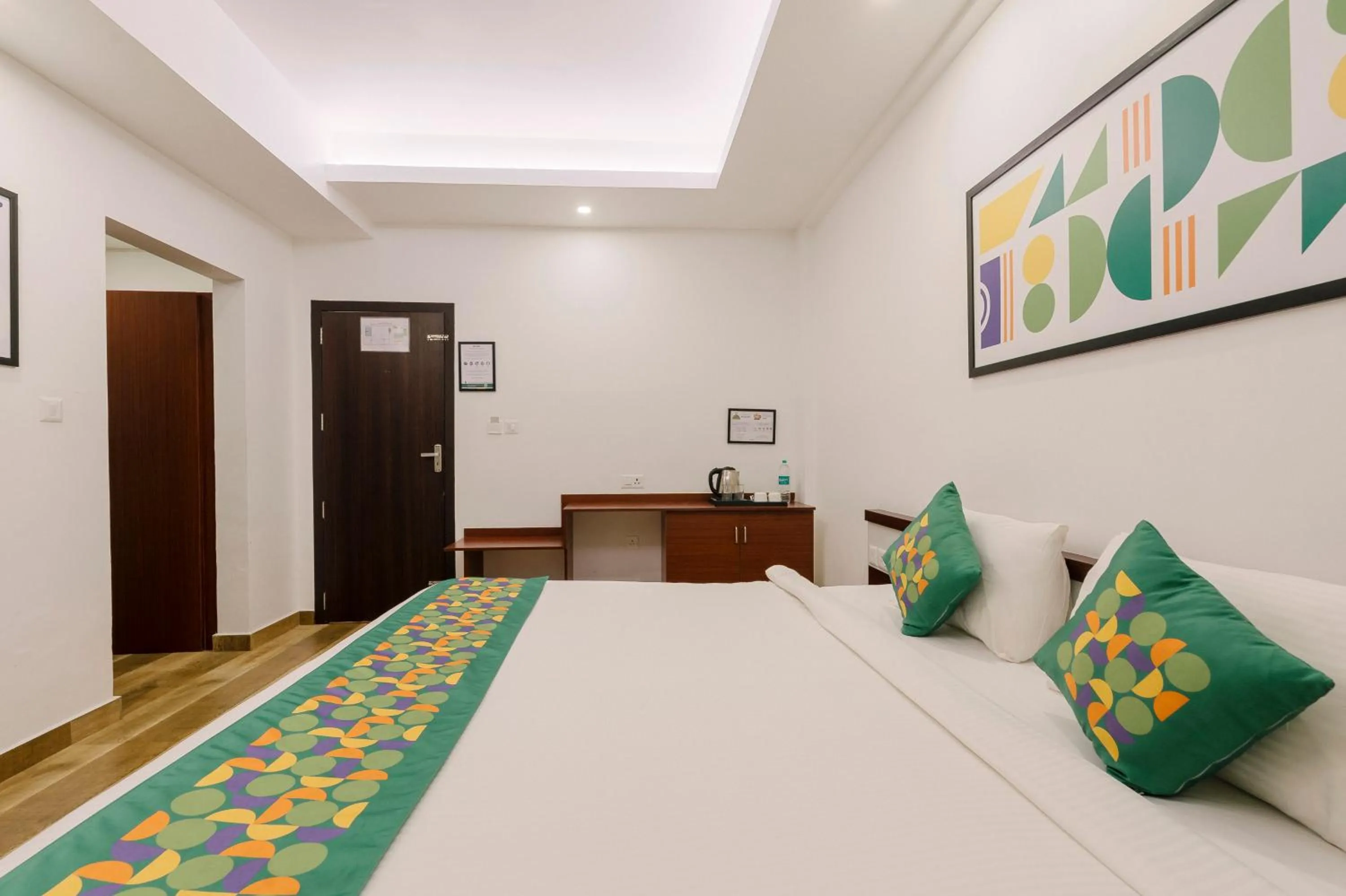 Bedroom, Bed in Treebo Wanderlust Residency With Mountain View