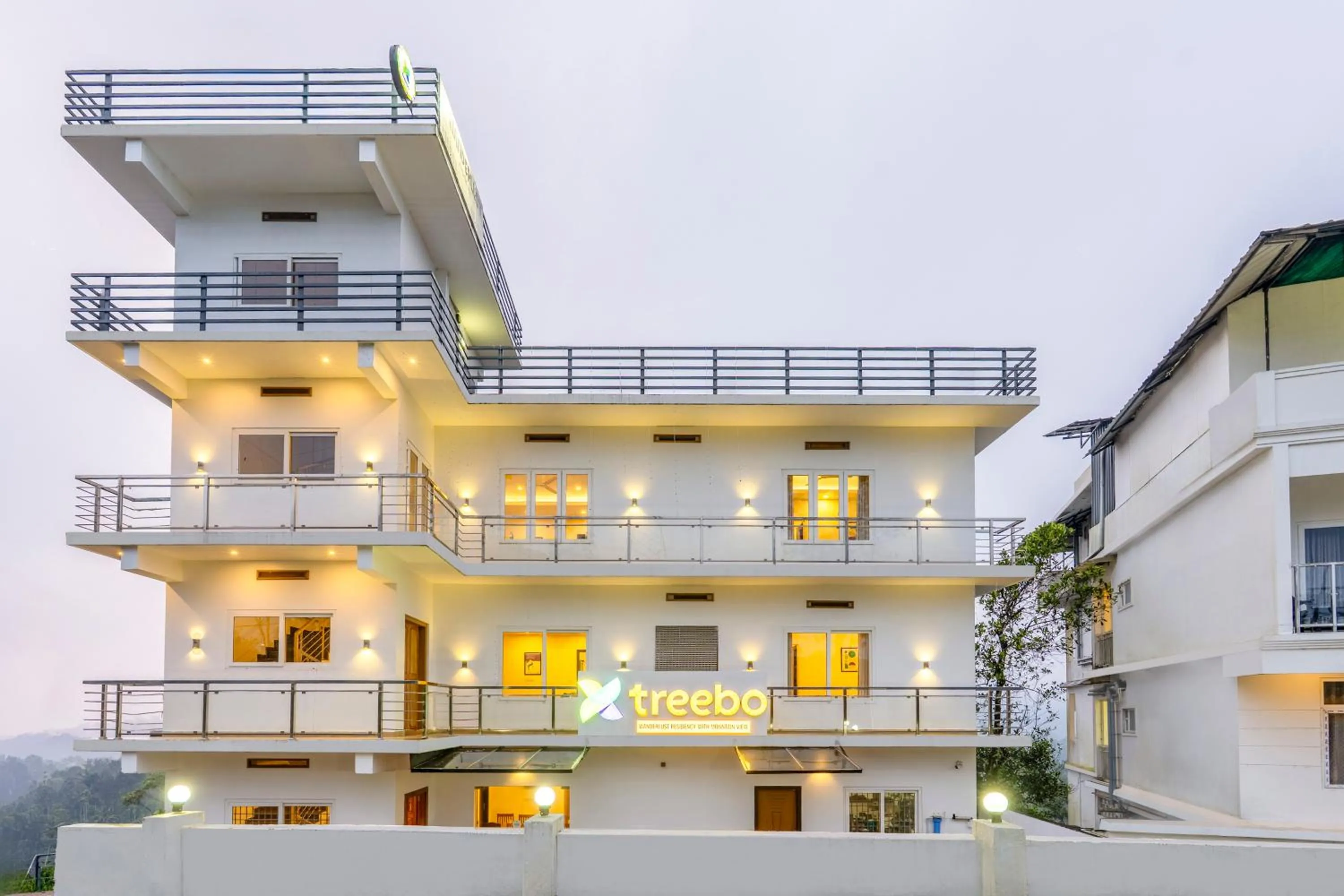 Property building in Treebo Wanderlust Residency With Mountain View