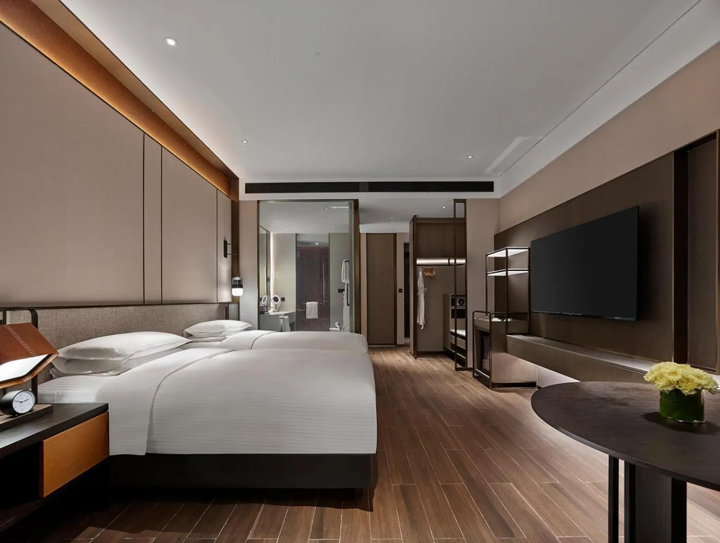 Bedroom, Bed in Hyatt Regency Shanghai Songjiang