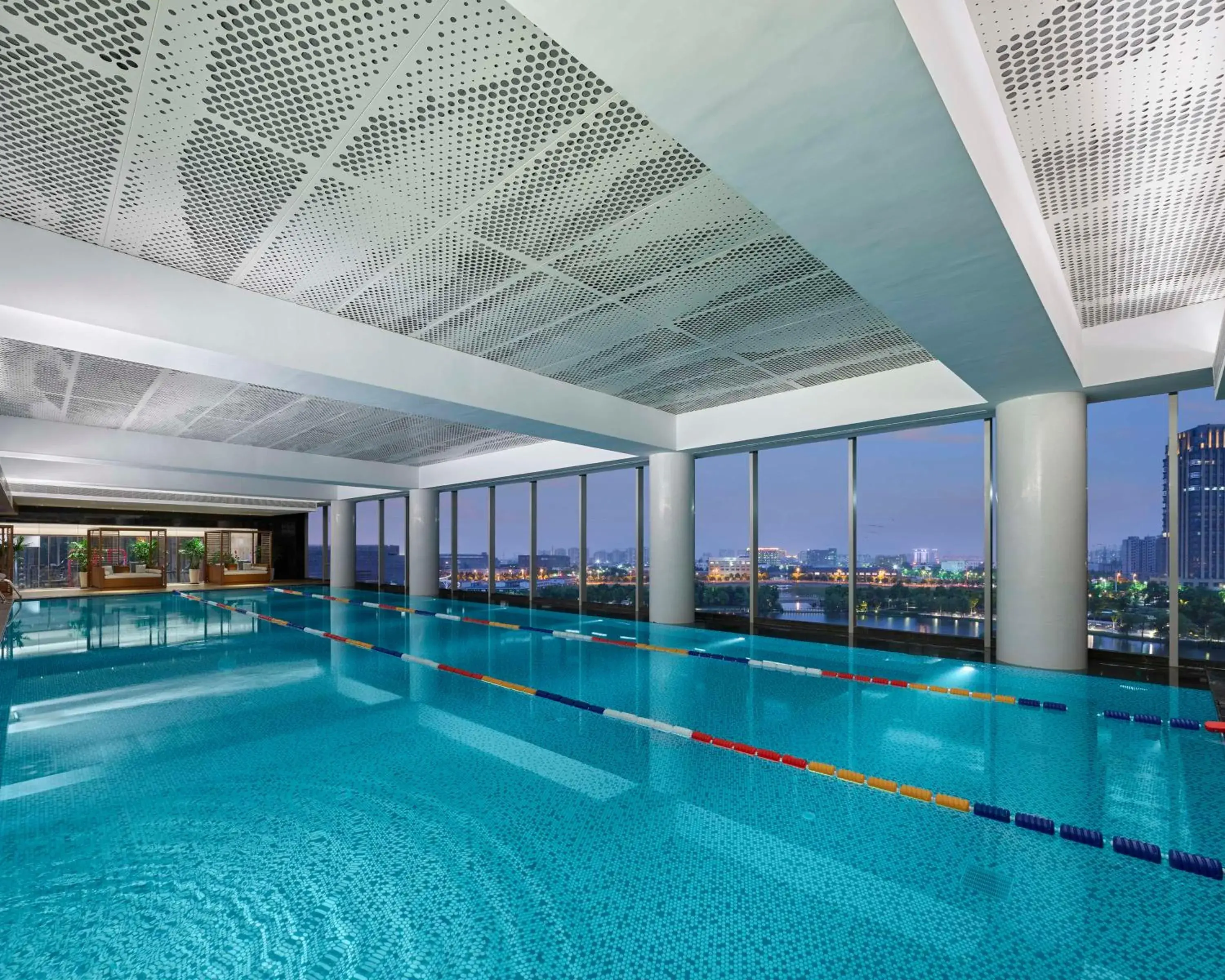 Swimming pool in Hyatt Regency Shanghai Songjiang Swimming pool in Hyatt Regency Shanghai Songjiang