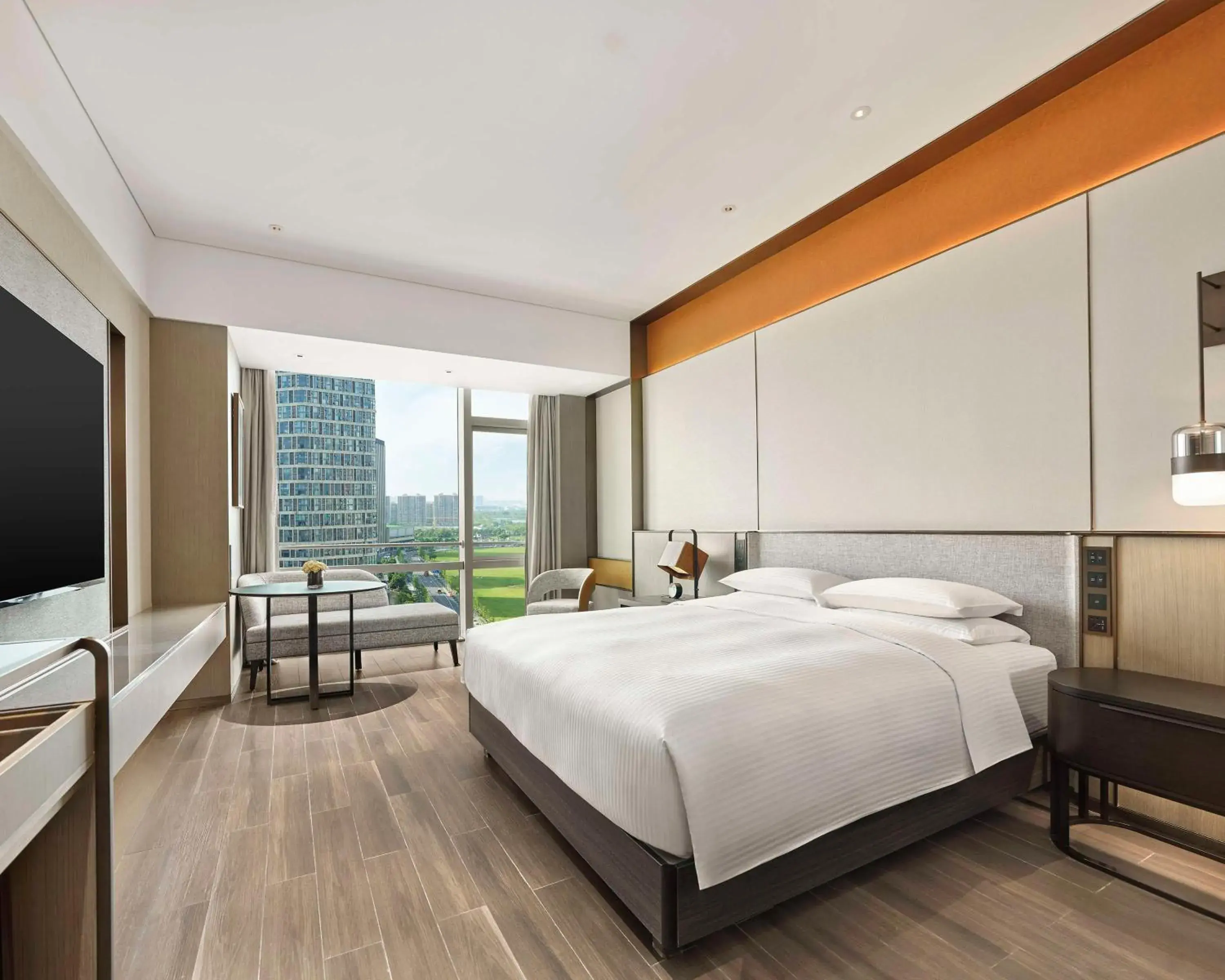 Bedroom, Bed in Hyatt Regency Shanghai Songjiang Bedroom, Bed in Hyatt Regency Shanghai Songjiang
