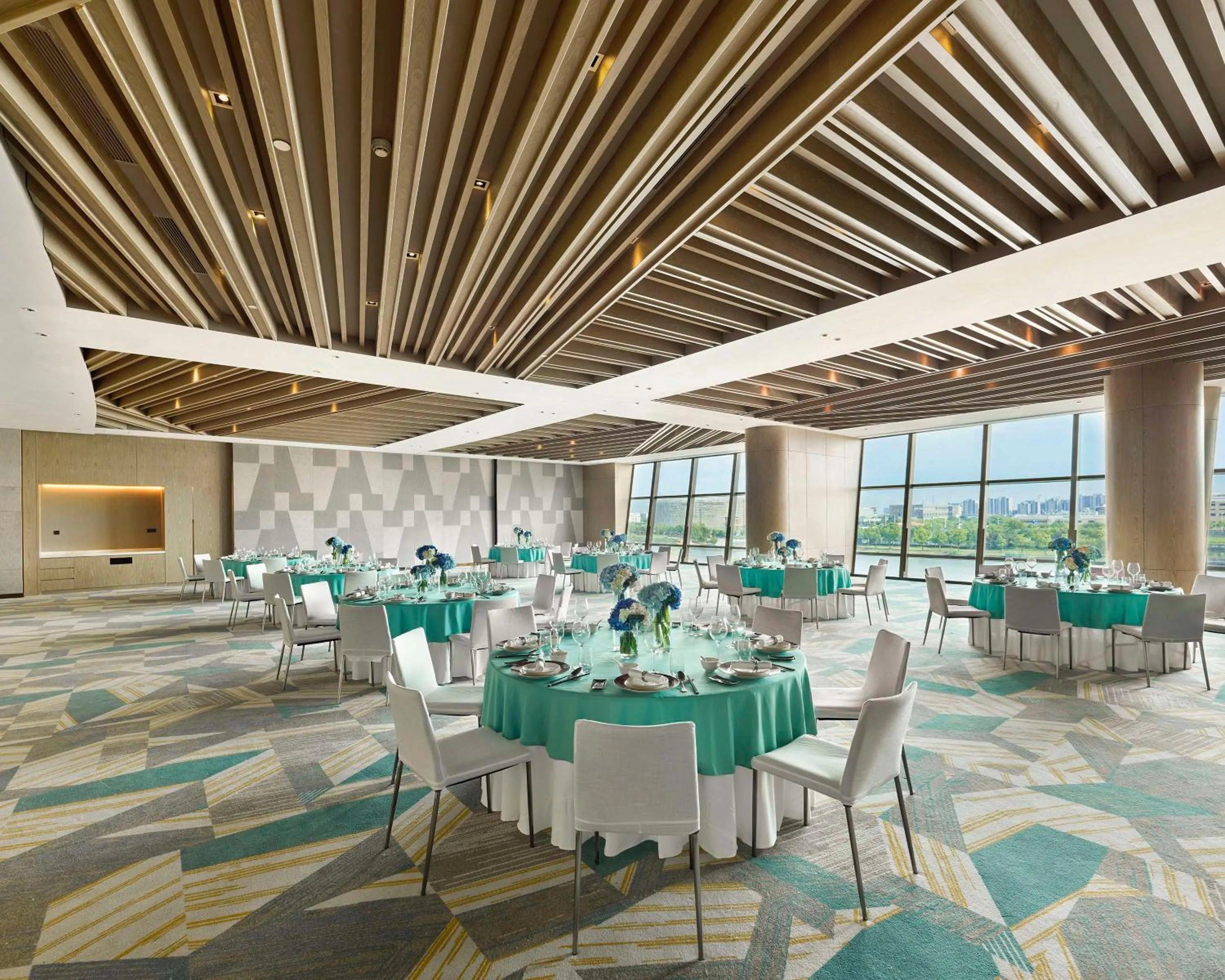 Lobby or reception in Hyatt Regency Shanghai Songjiang