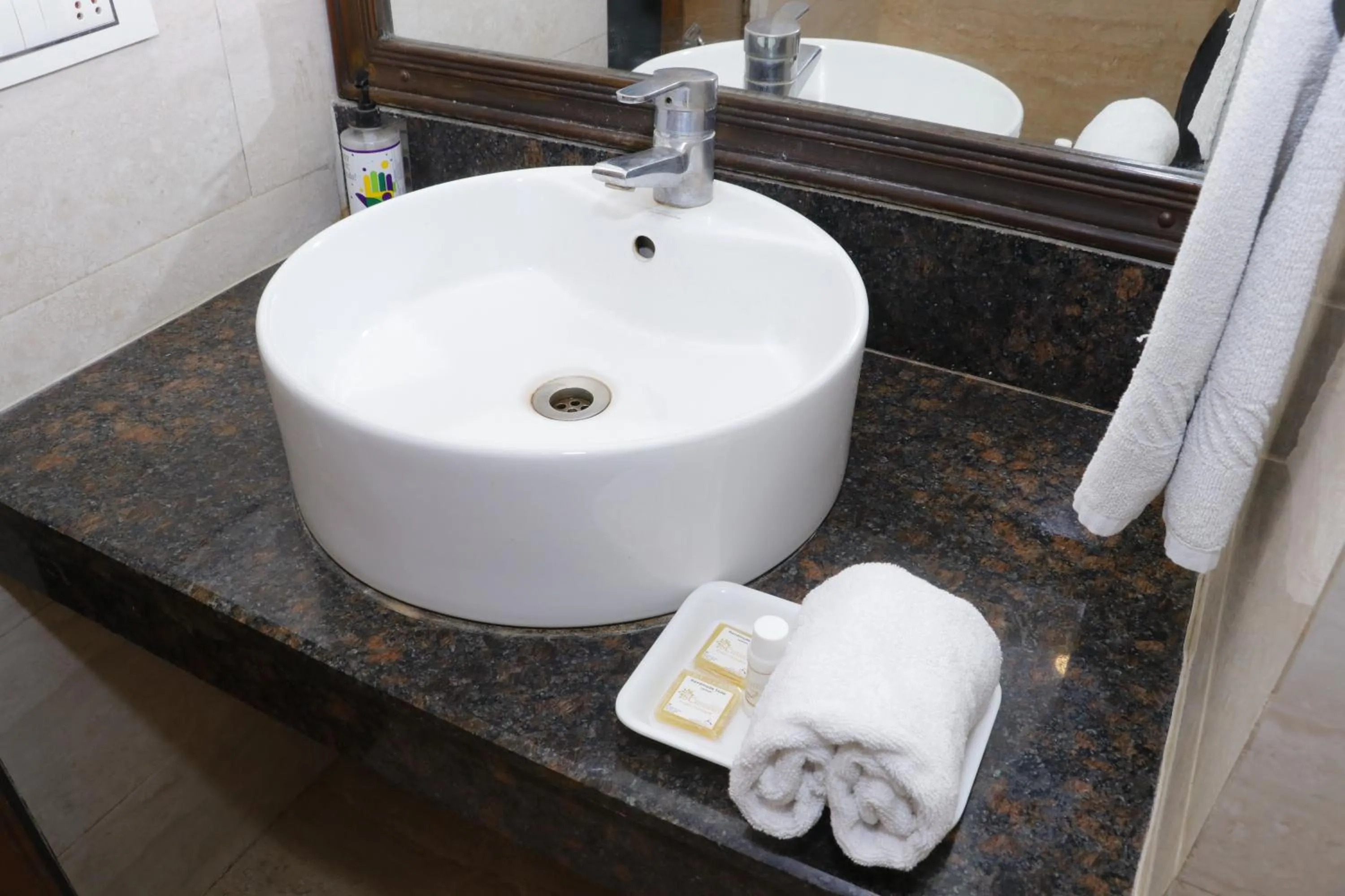 Bathroom in Hotel S C Residency
