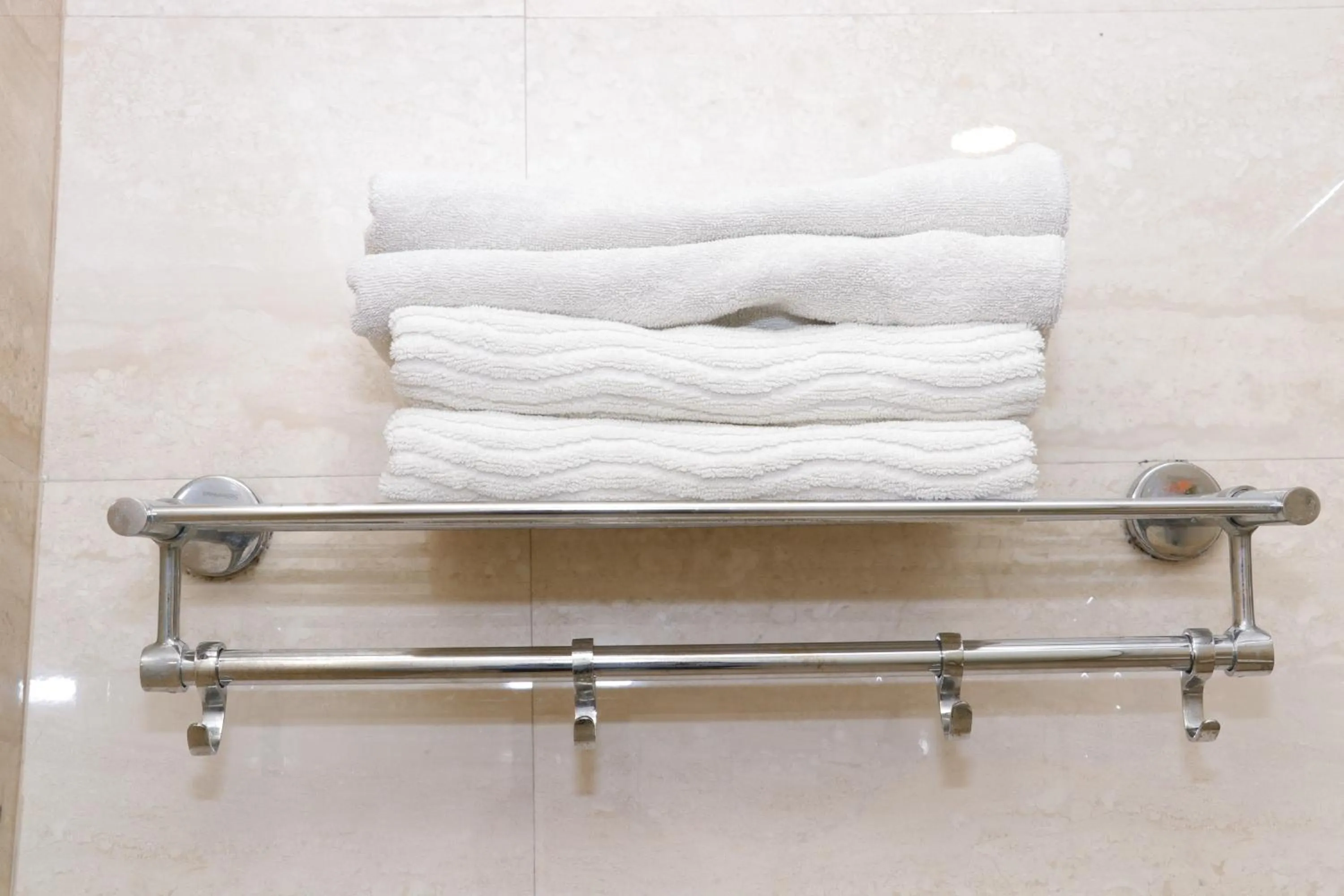 Bathroom in Hotel S C Residency