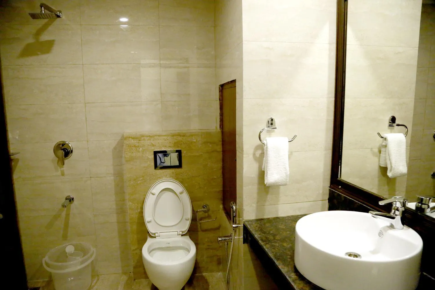 Toilet in Hotel S C Residency